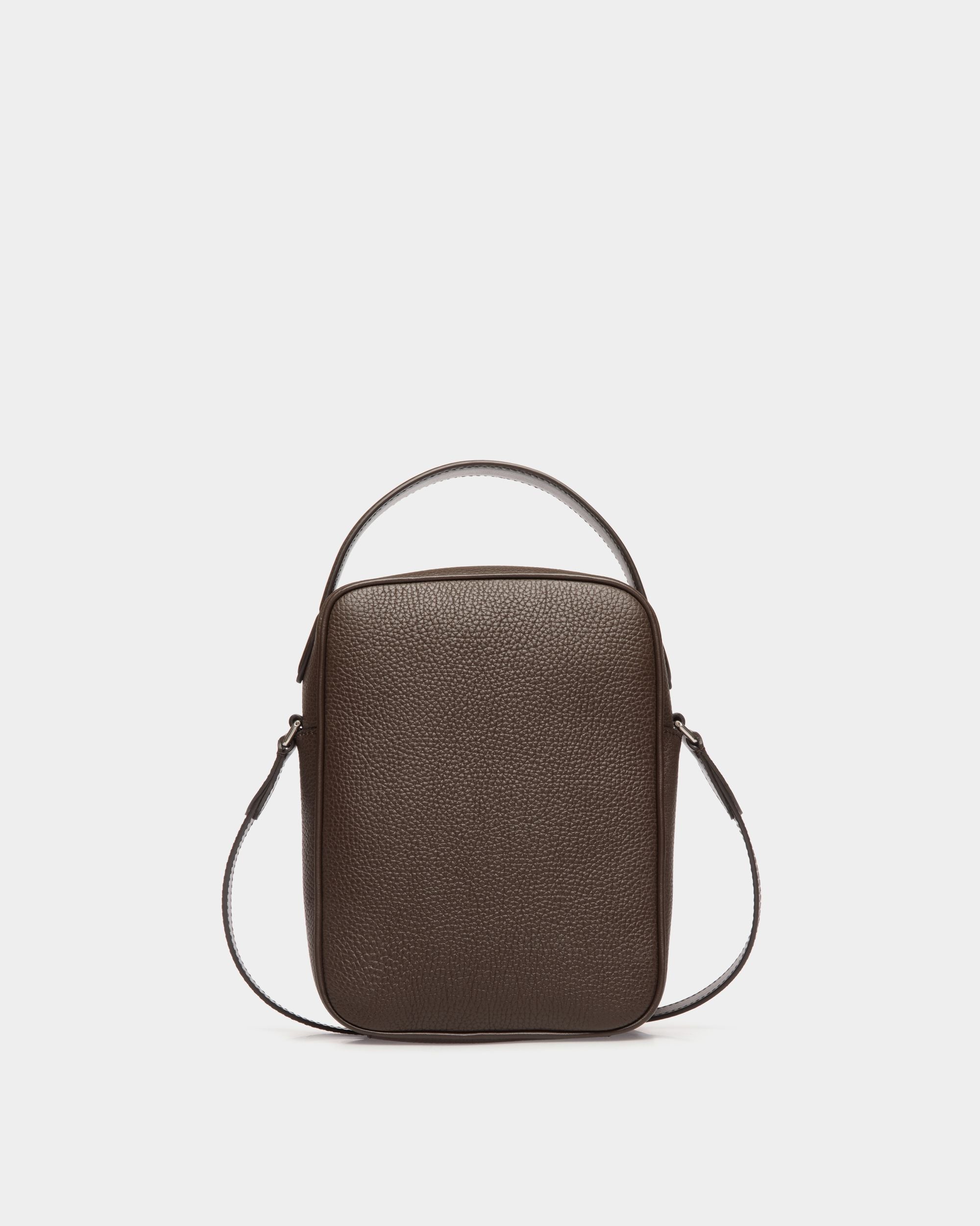 Sac À Bandoulière Oeden En Cuir Ebano - Homme - Bally - 02
