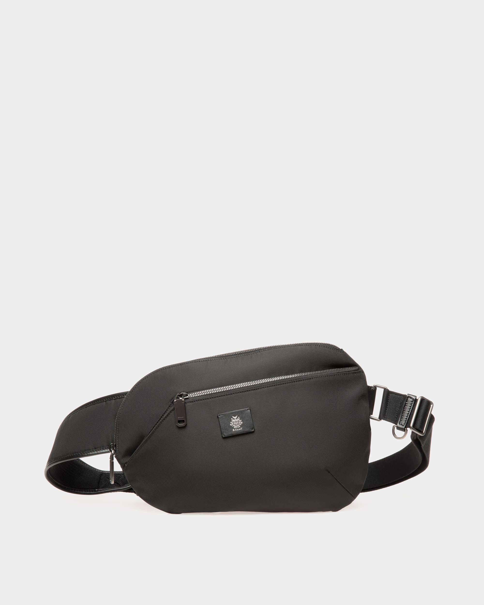 Sac À Bandoulière Collection Voyage Adrien Brody En Nylon Noir - Homme - Bally - 01