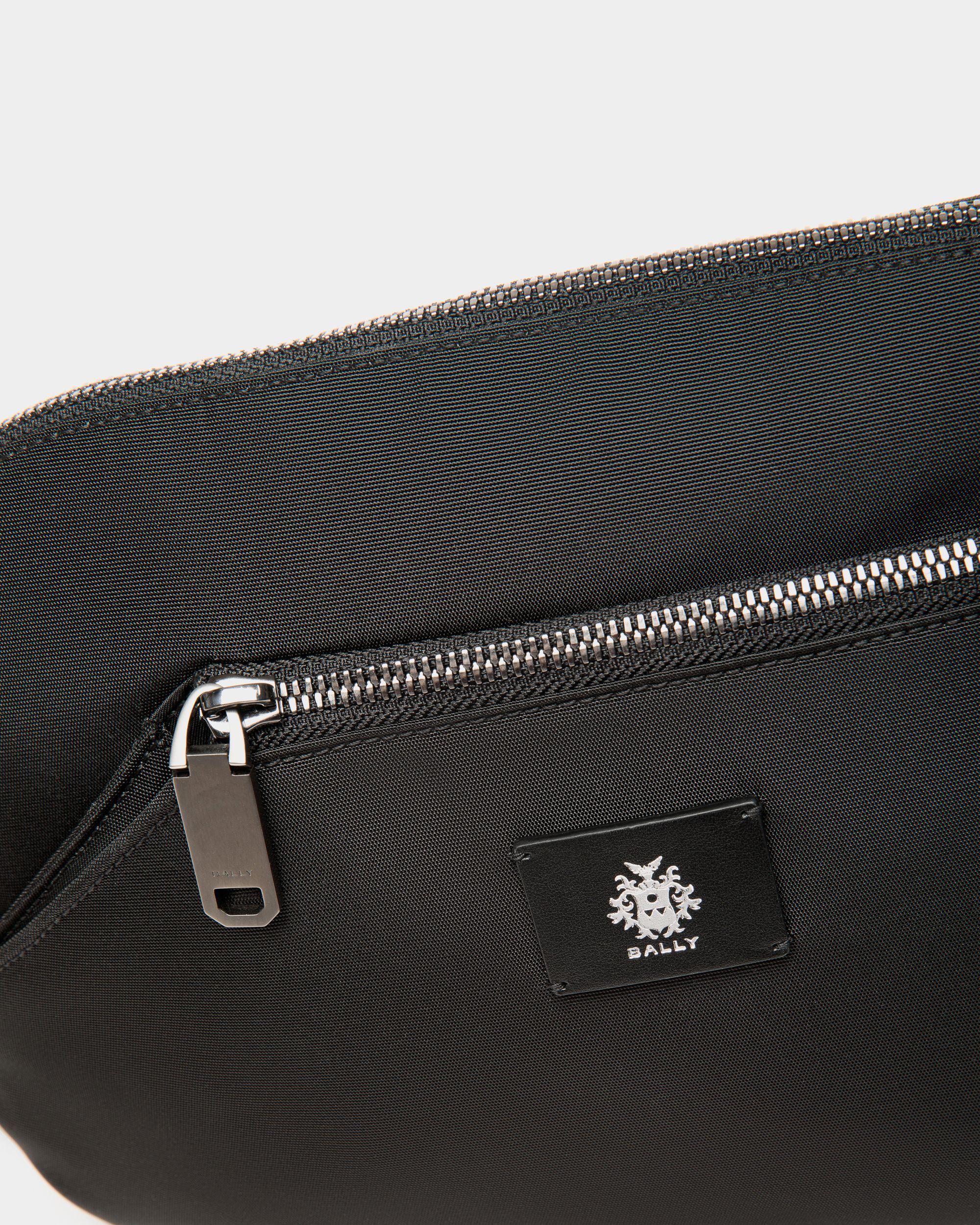 Sac À Bandoulière Collection Voyage Adrien Brody En Nylon Noir - Homme - Bally - 05