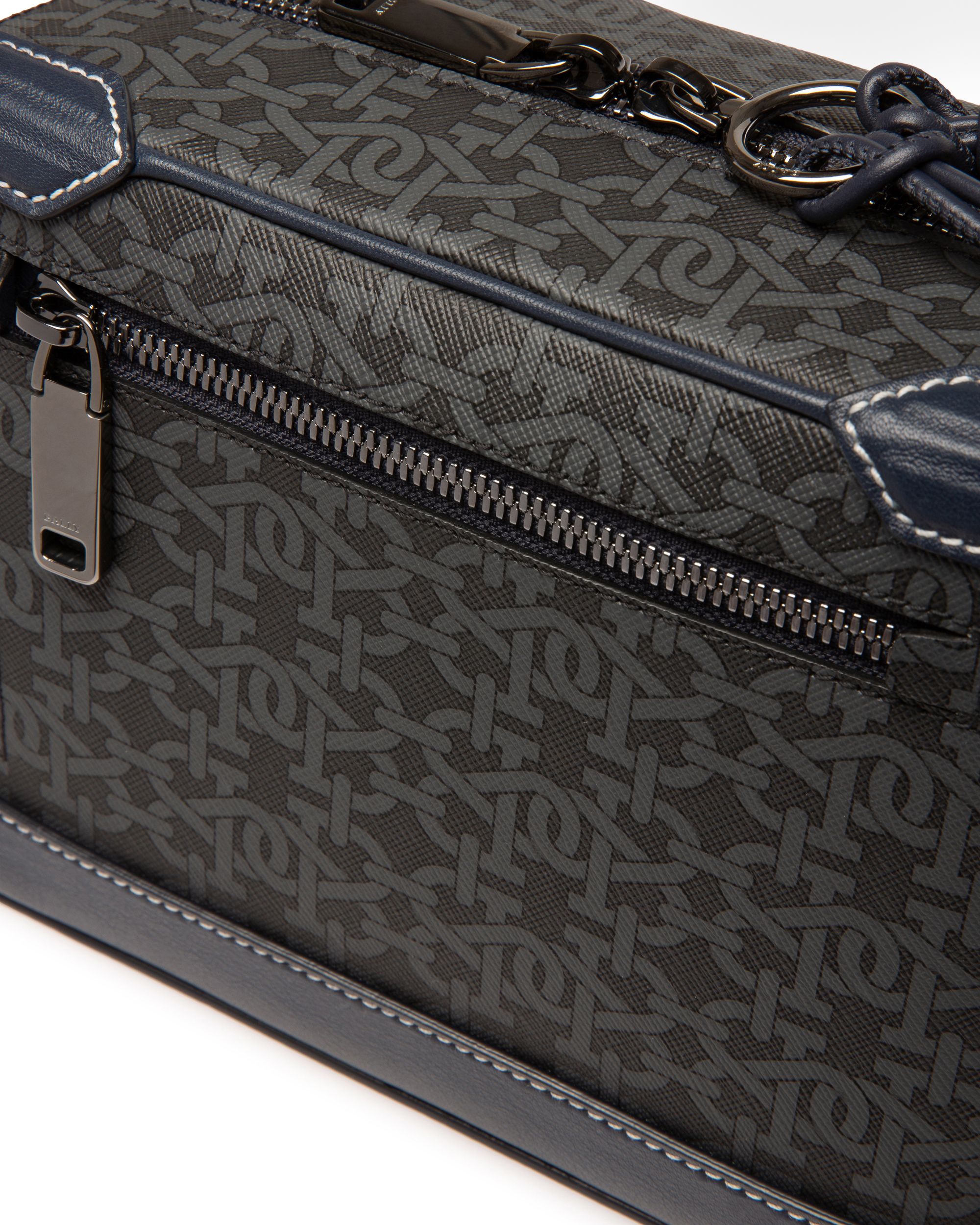 Casteer Sac À Bandoulière En Tpu Gris - Homme - Bally - 05