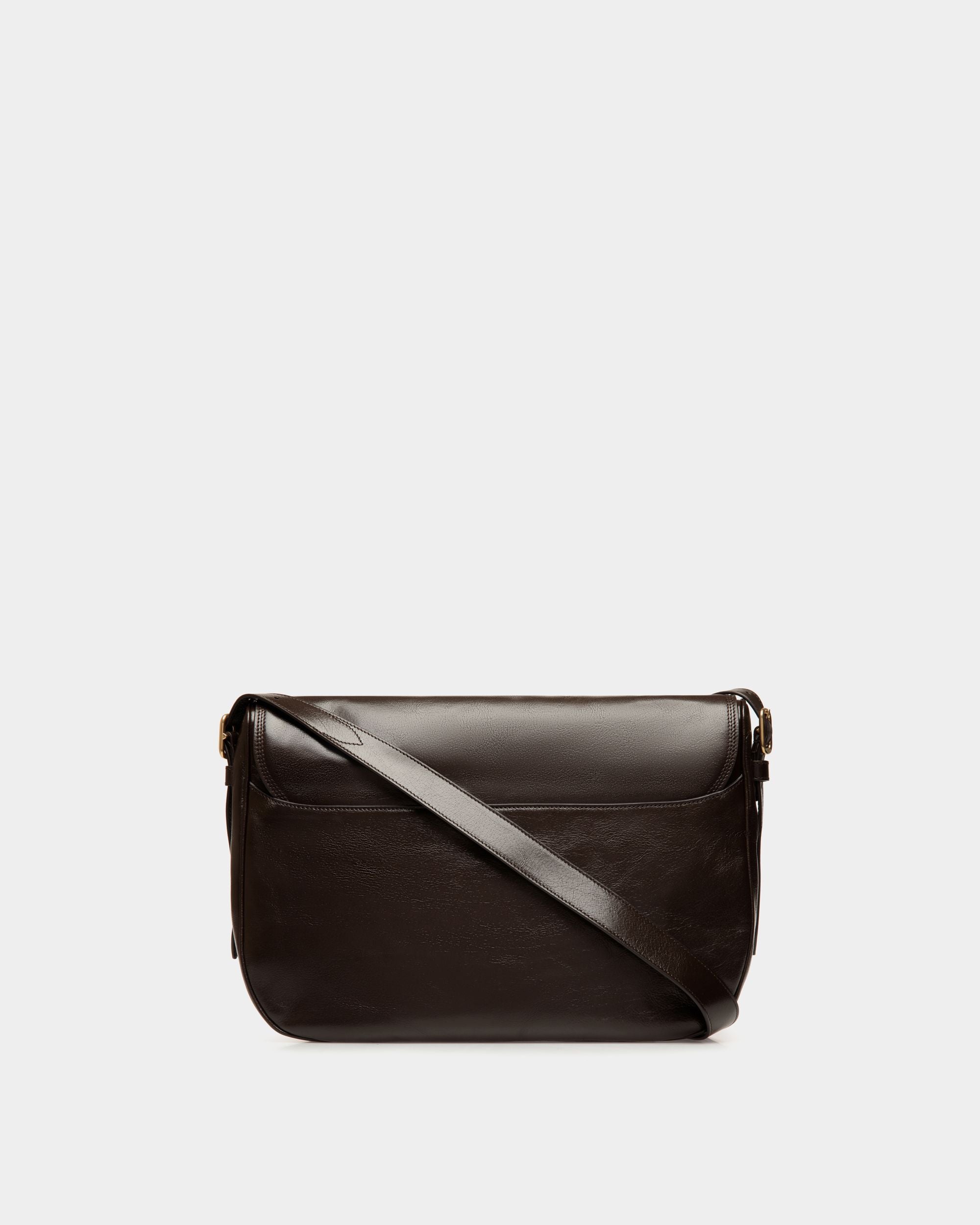 Beckett Umhängetasche Aus Leder In Ebenholzschwarz - Herren - Bally - 03