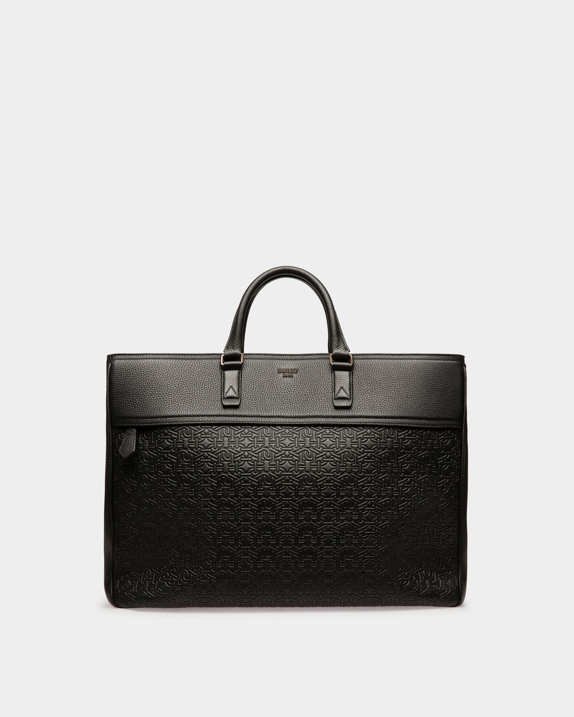 Brako Cabas En Cuir Noir - Homme - Bally - 02