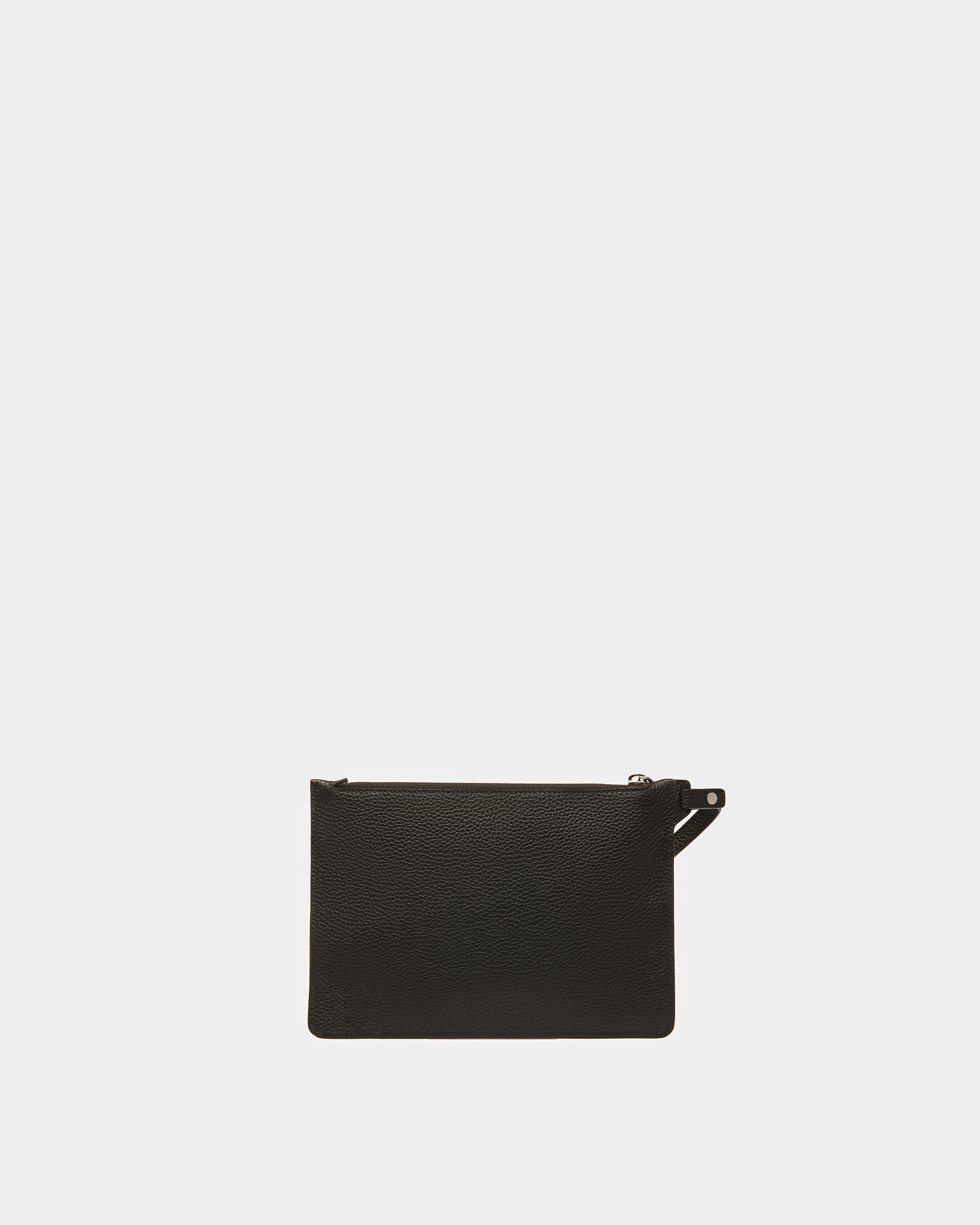 Havid Leder-Tragetasche In Schwarz Und Palladium - Herren - Bally - 07