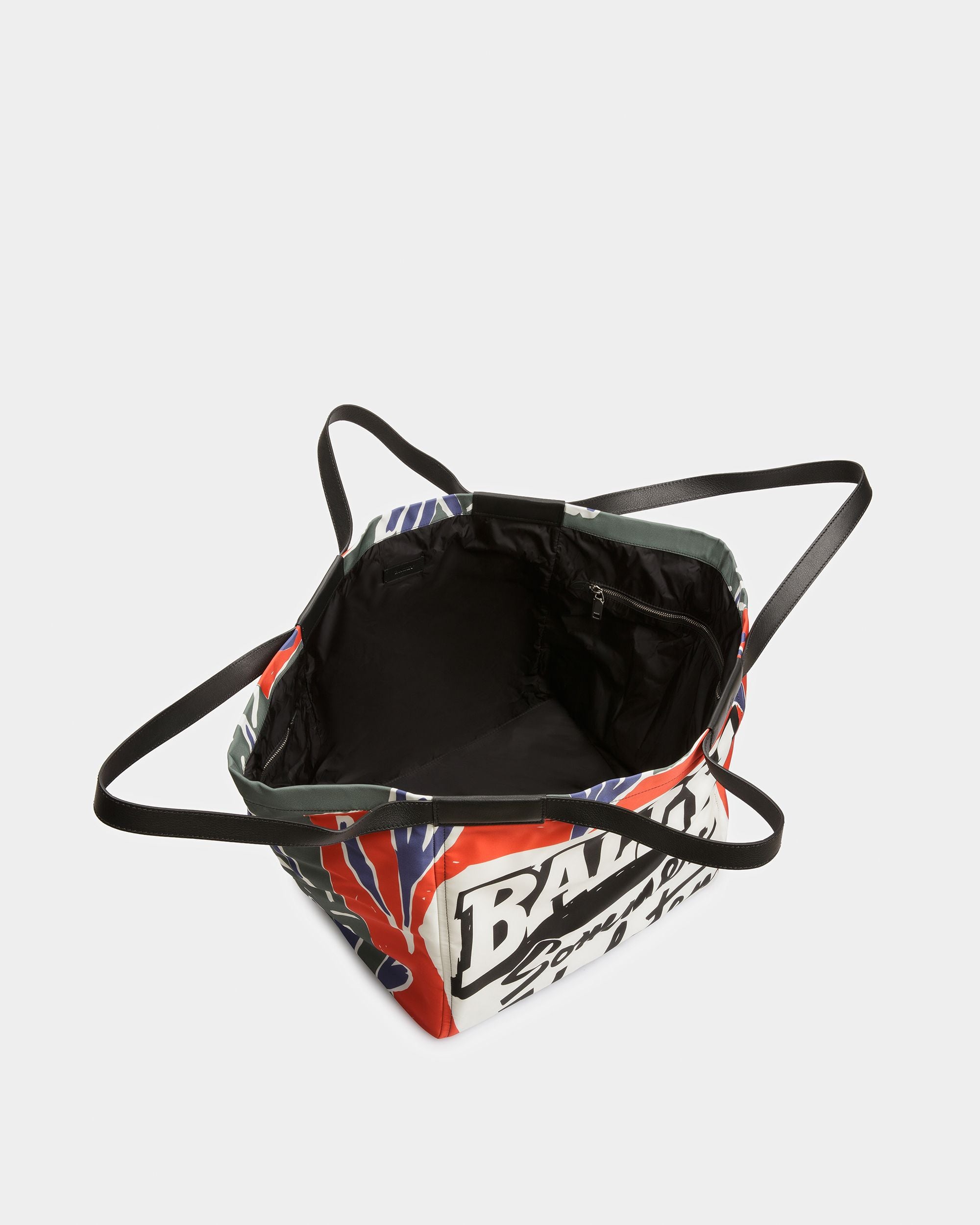 Billboard Tragetasche Aus Nylon Und Textil In Salbeigrün - Herren - Bally - 05