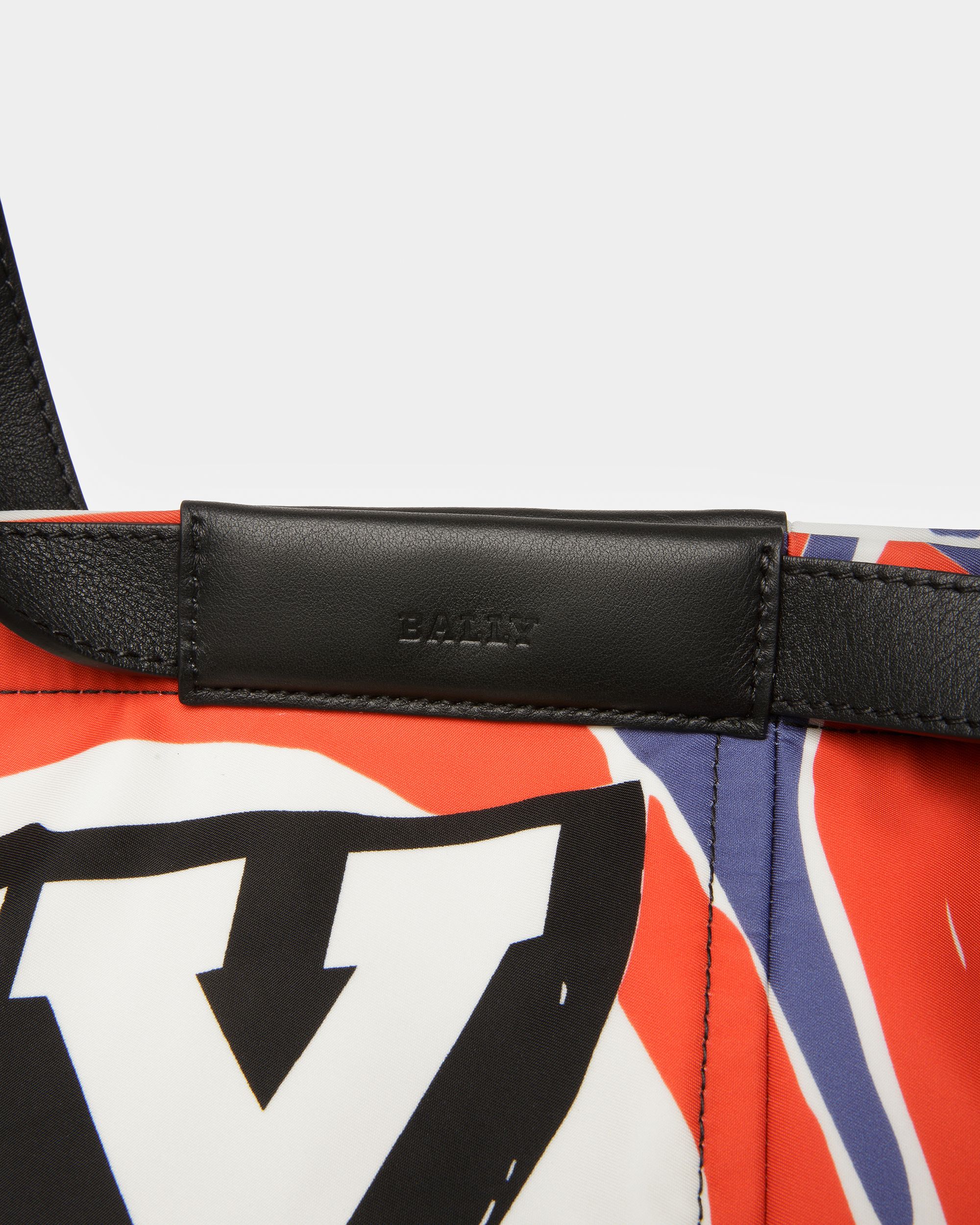 Billboard Tragetasche Aus Nylon Und Textil In Salbeigrün - Herren - Bally - 06