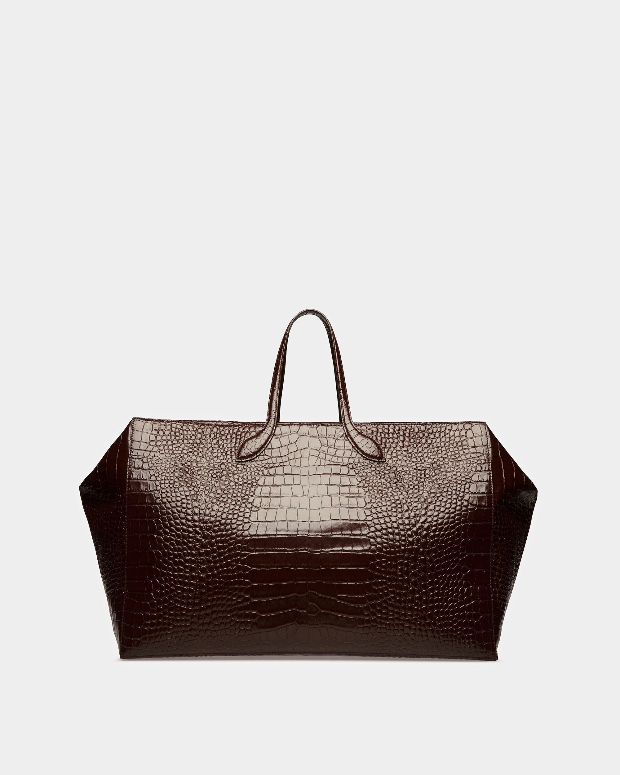 Cal Große Reisetasche Mit Krokoprägung - Herren - Bally - 01