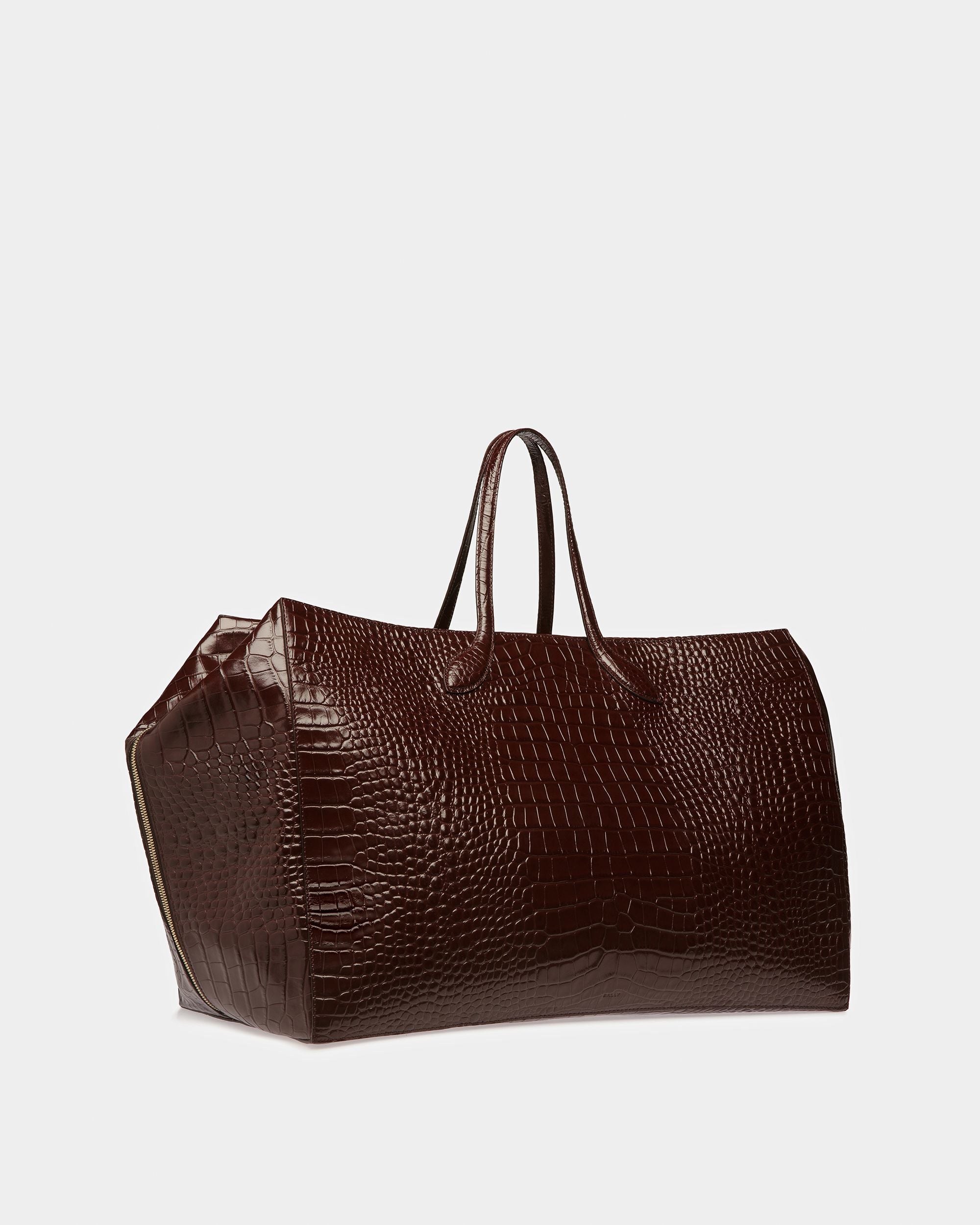 Cal Große Reisetasche Mit Krokoprägung - Herren - Bally - 04