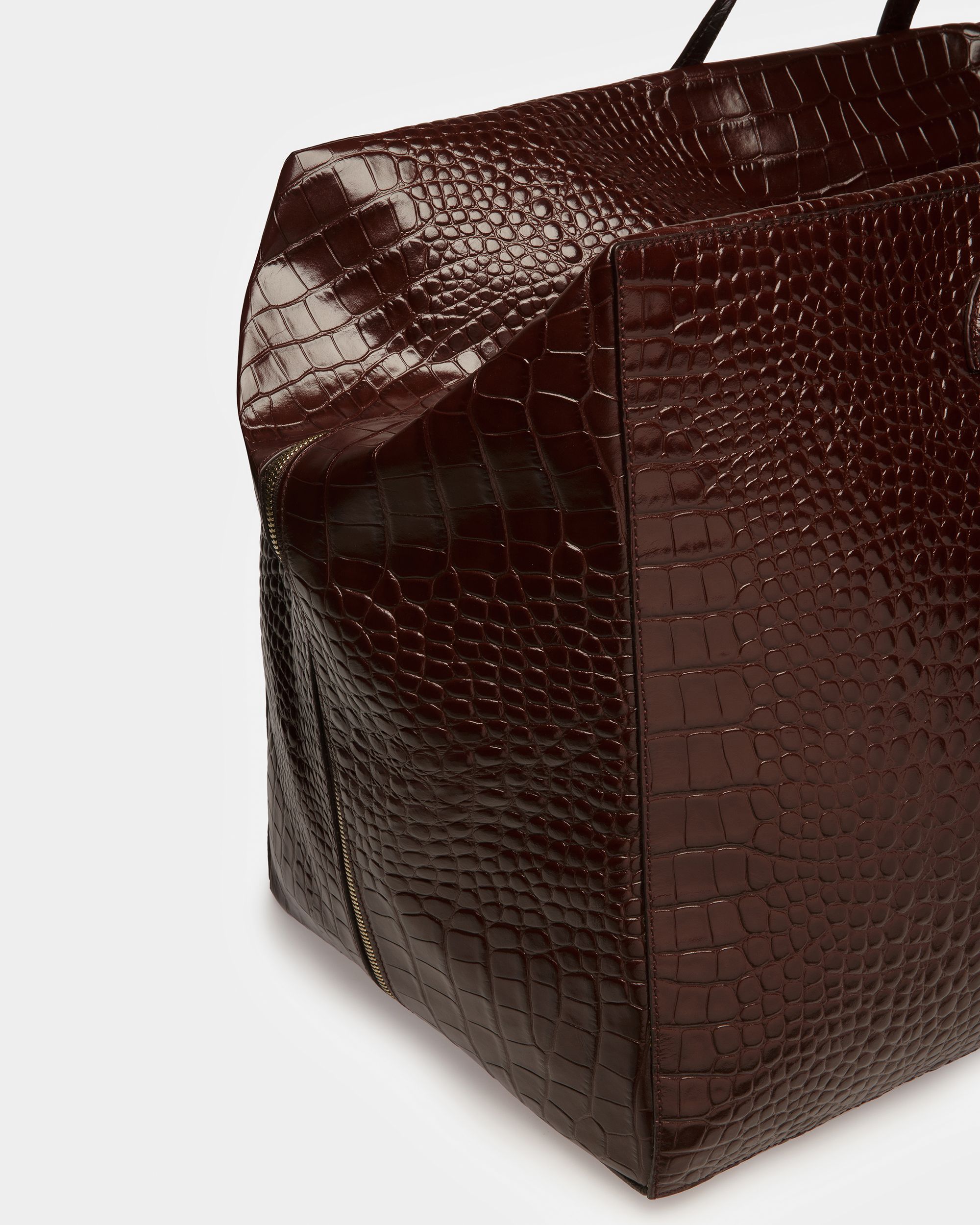 Cal Große Reisetasche Mit Krokoprägung - Herren - Bally - 05
