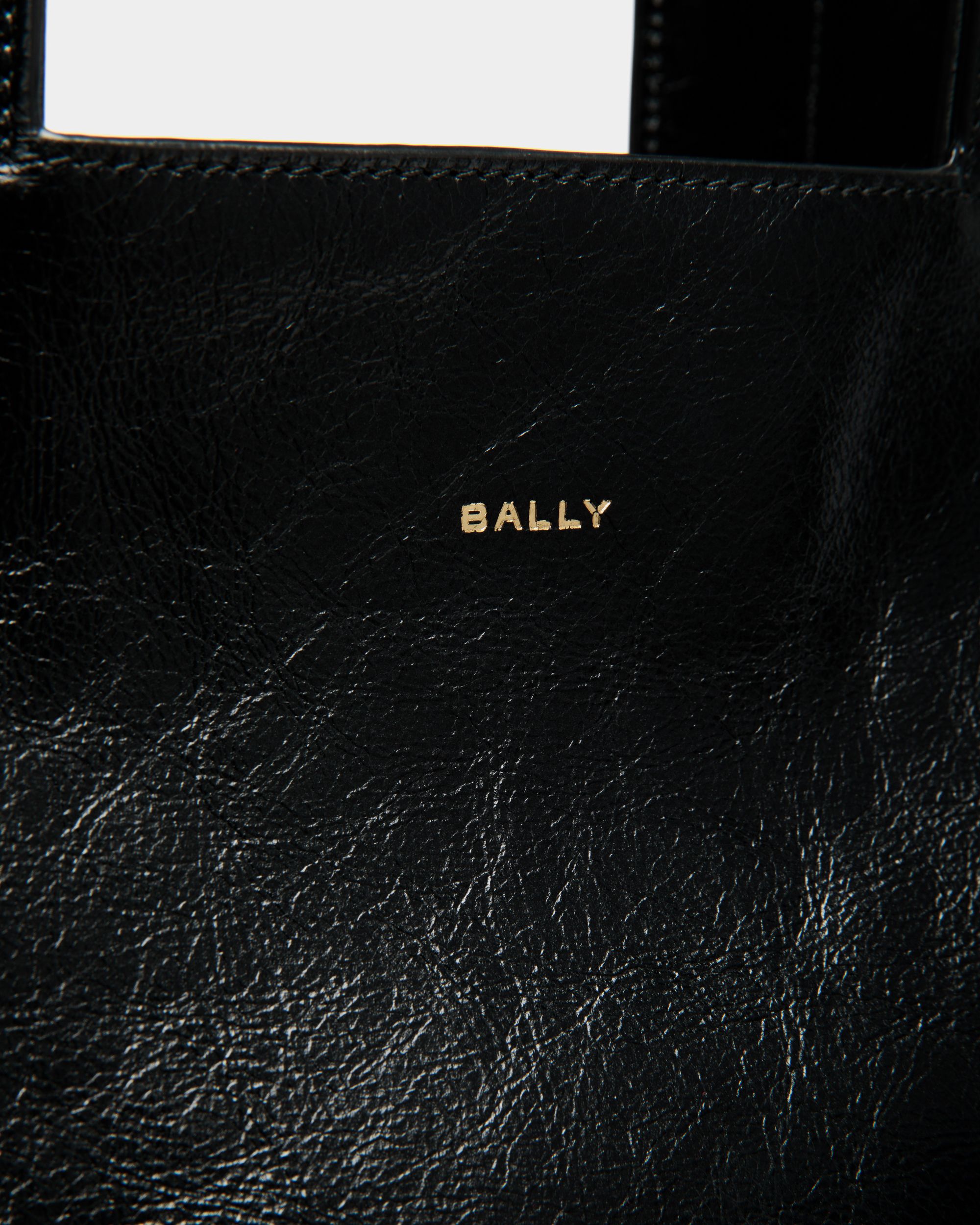 Sac Cabas Easy Bally En Cuir Noir - Homme - Bally - 05