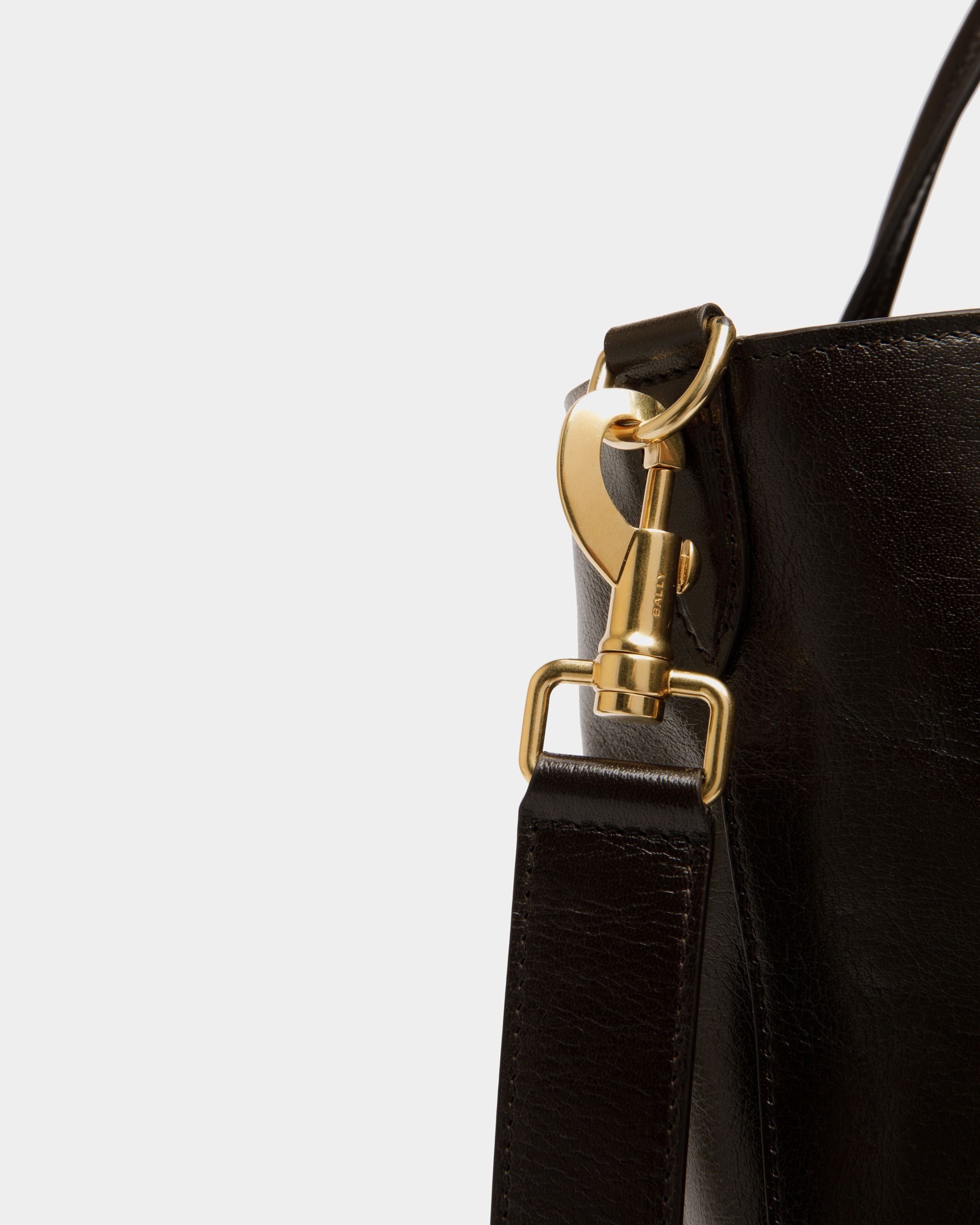 Sac Cabas Beckett En Cuir Ebano - Homme - Bally - 05