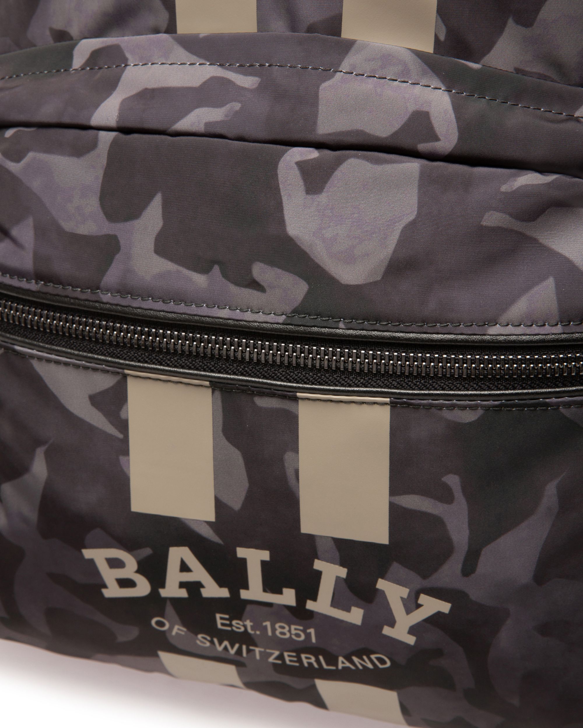 Fixie Rucksack Aus Schwarzem Nylon - Herren - Bally - 05