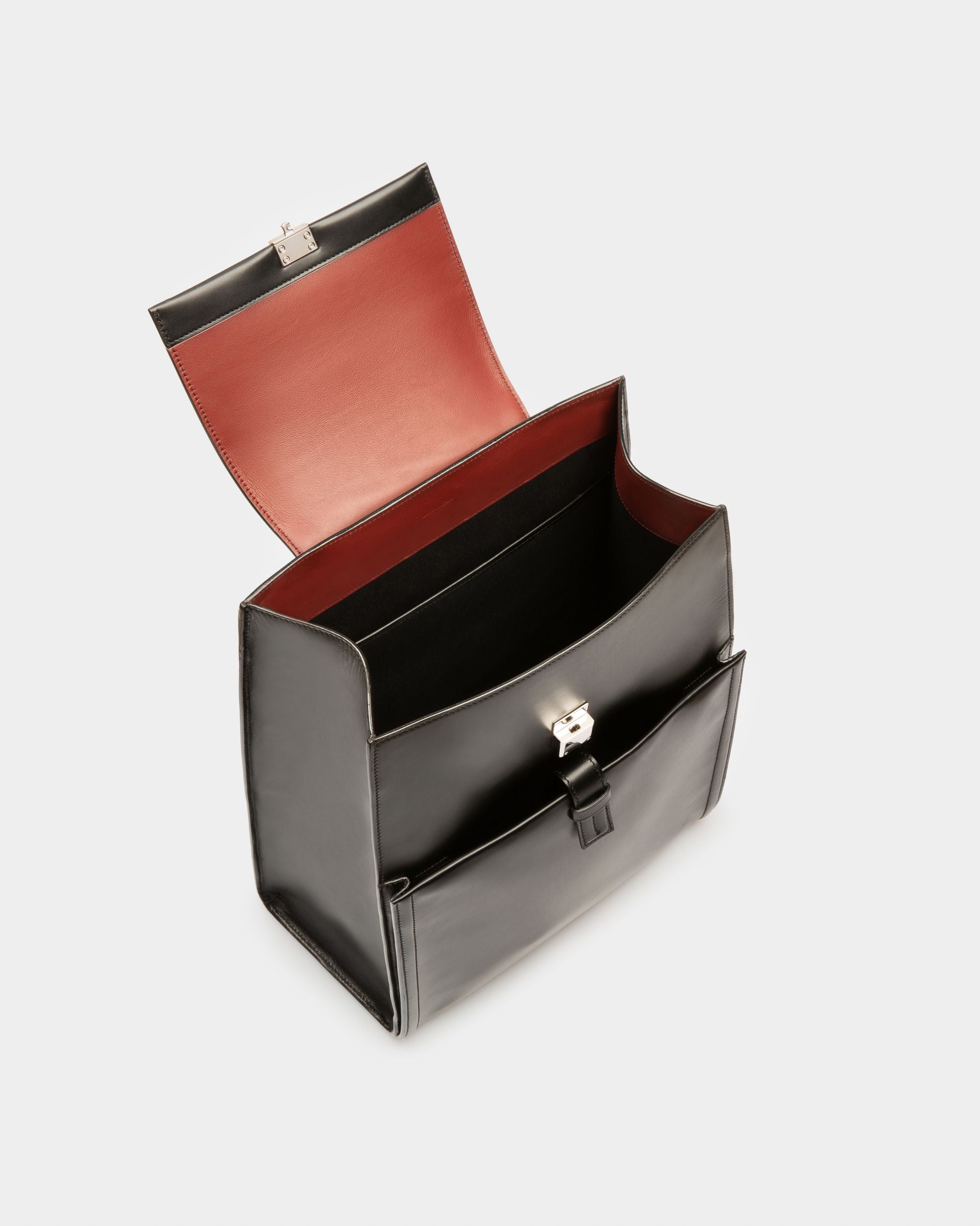 Shonny Sac À Dos En Cuir Noir - Homme - Bally - 03