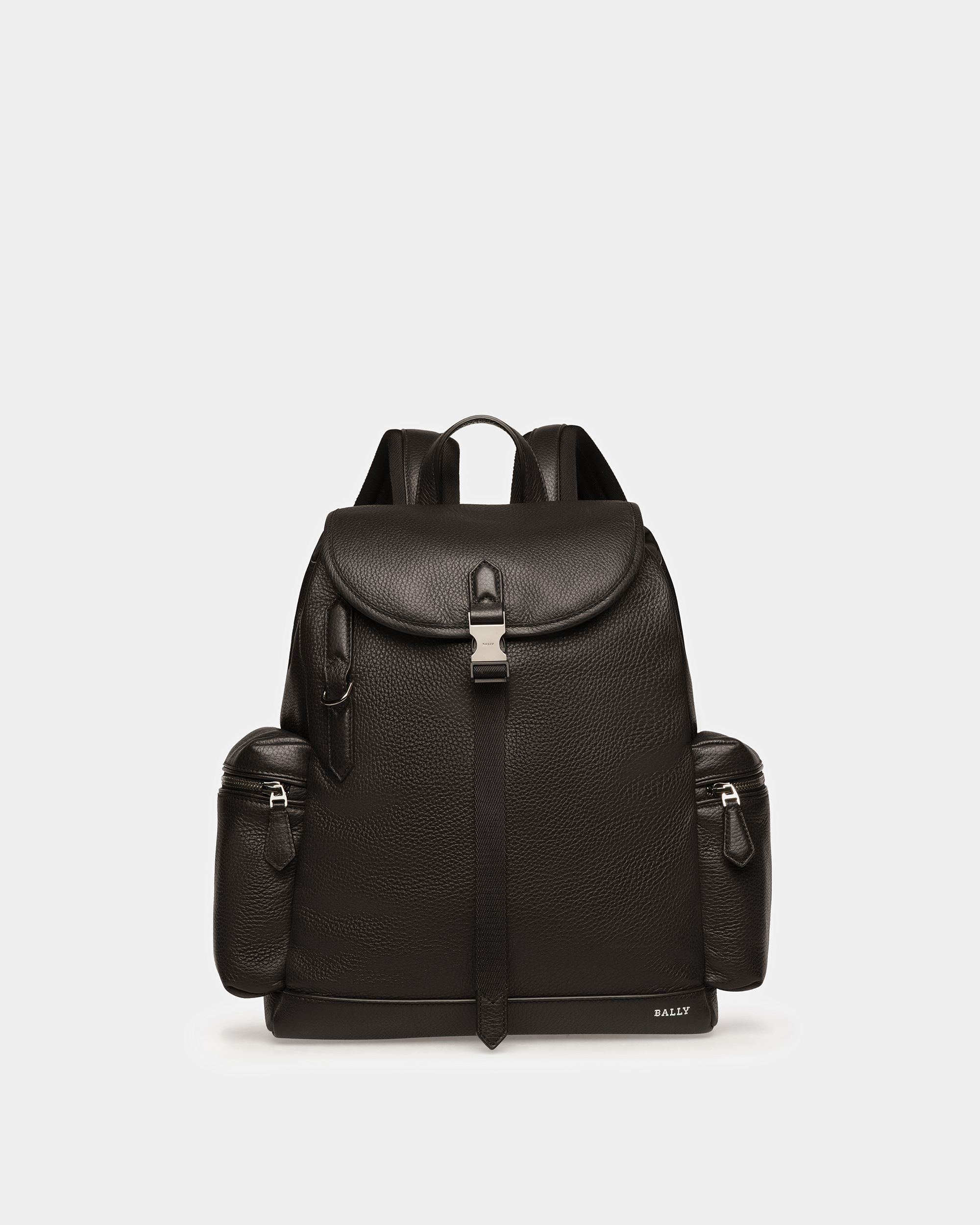 Cliford Lederrucksack In Schwarz - Herren - Bally - 01