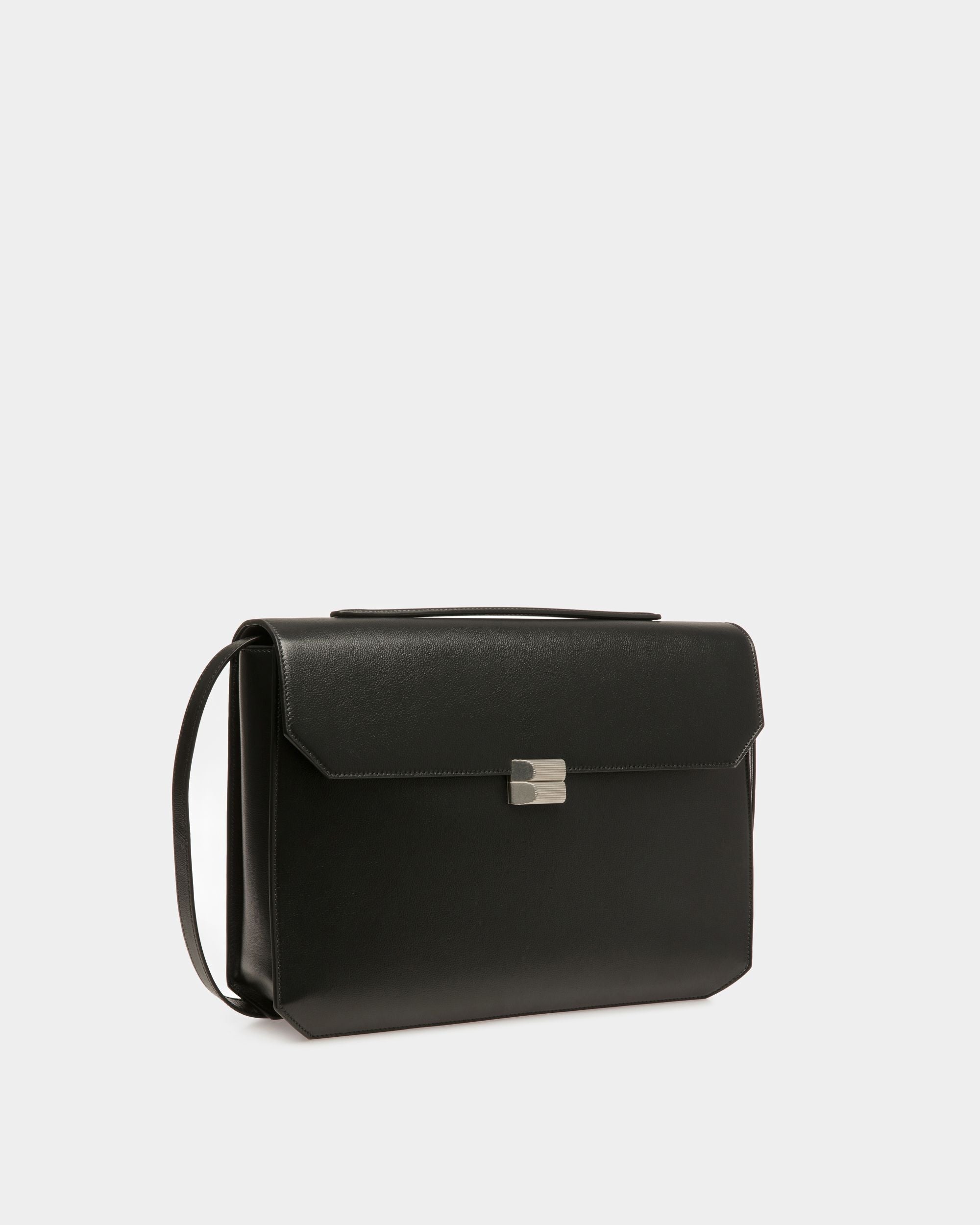 Banque Businesstasche Aus Leder in Schwarz - Herren - Bally - 04