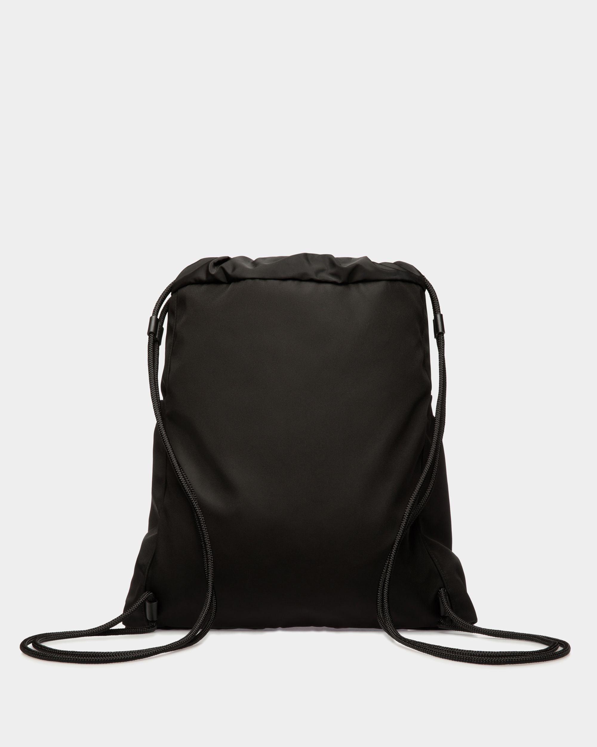 Code Backpack in Black Nylon - Homme - Bally - 02