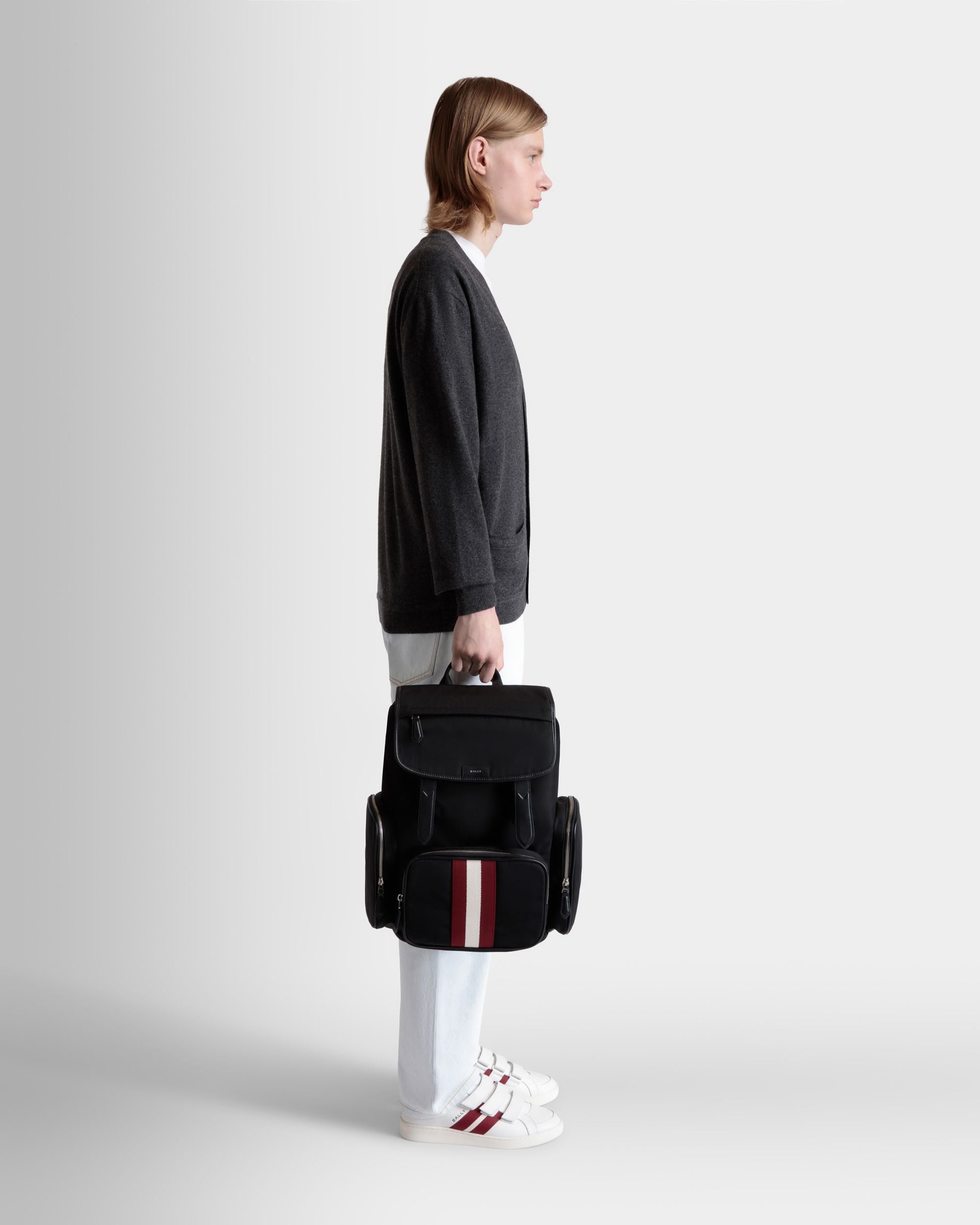 Code Rucksack Aus Nylon In Schwarz - Herren - Bally - 02