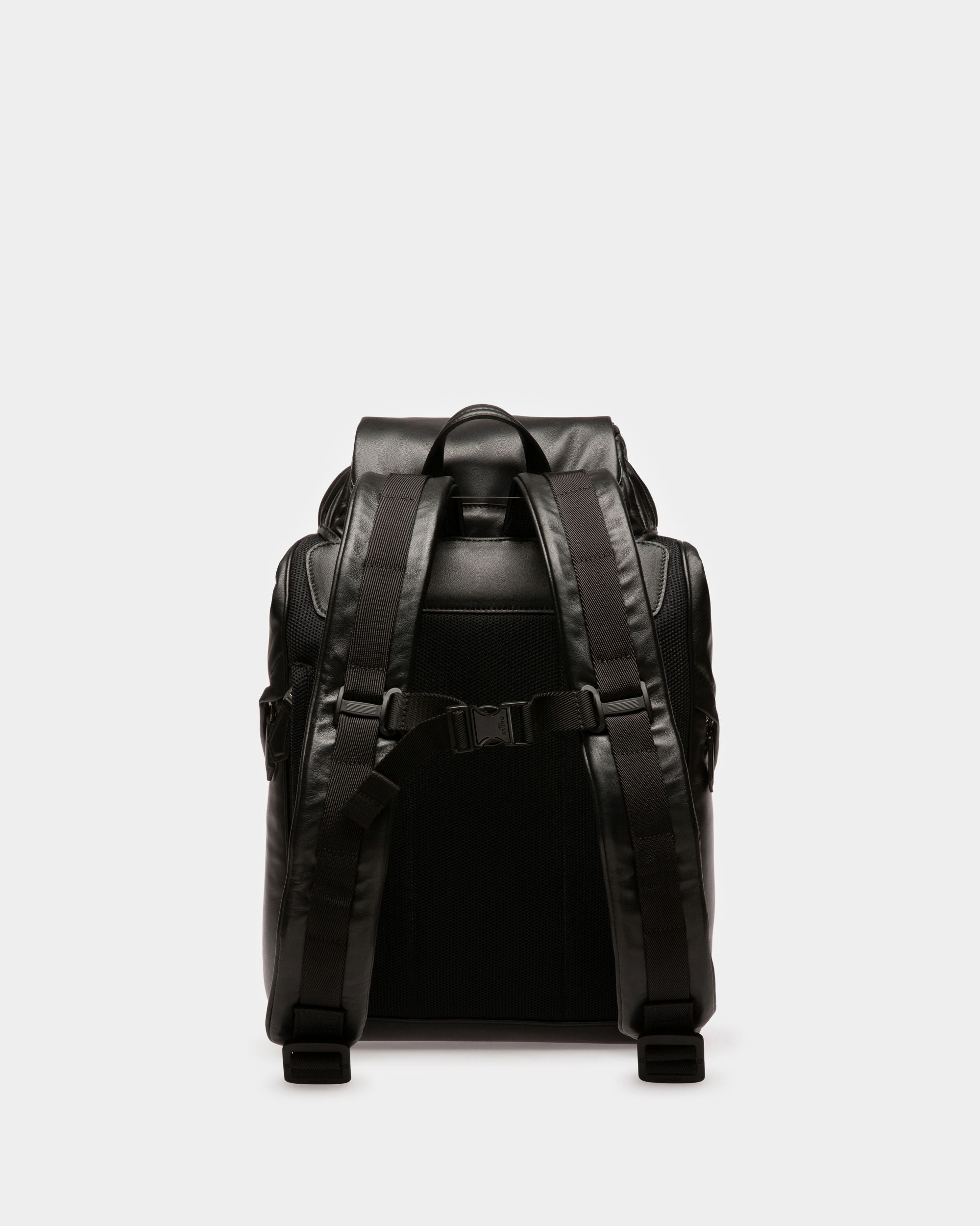 Athor Sac À Dos En Cuir Noir - Homme - Bally - 03