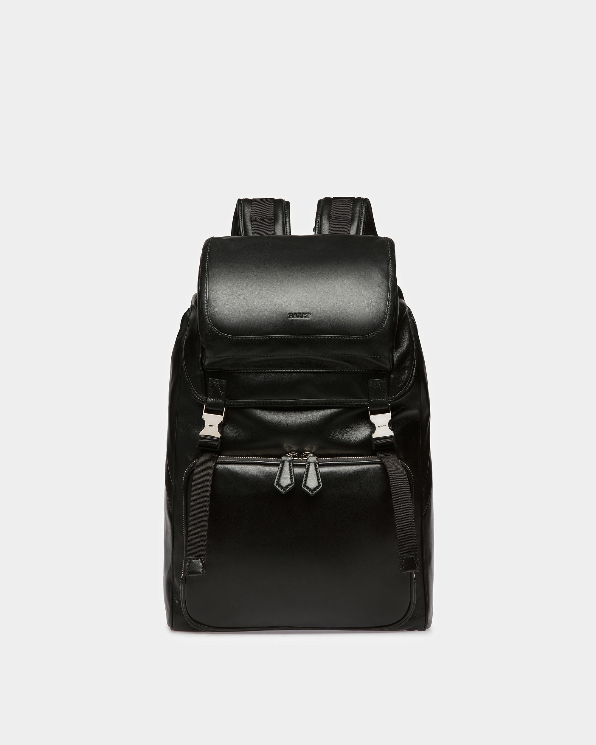 Athor Rucksack Aus Leder In Schwarz - Herren - Bally - 01