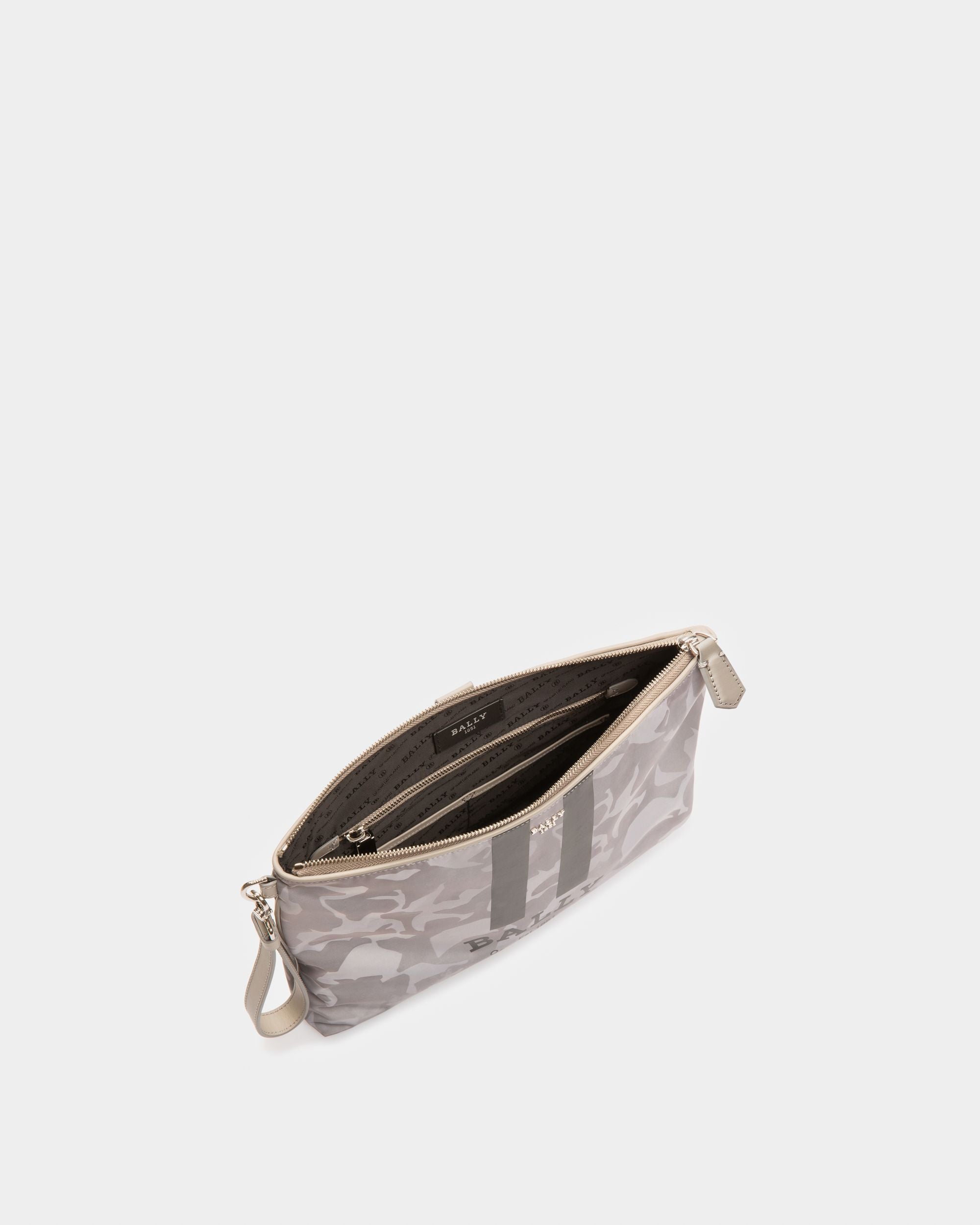 Fholler Cartera De Mano De Nailon Color Piedra - Hombre - Bally - 03