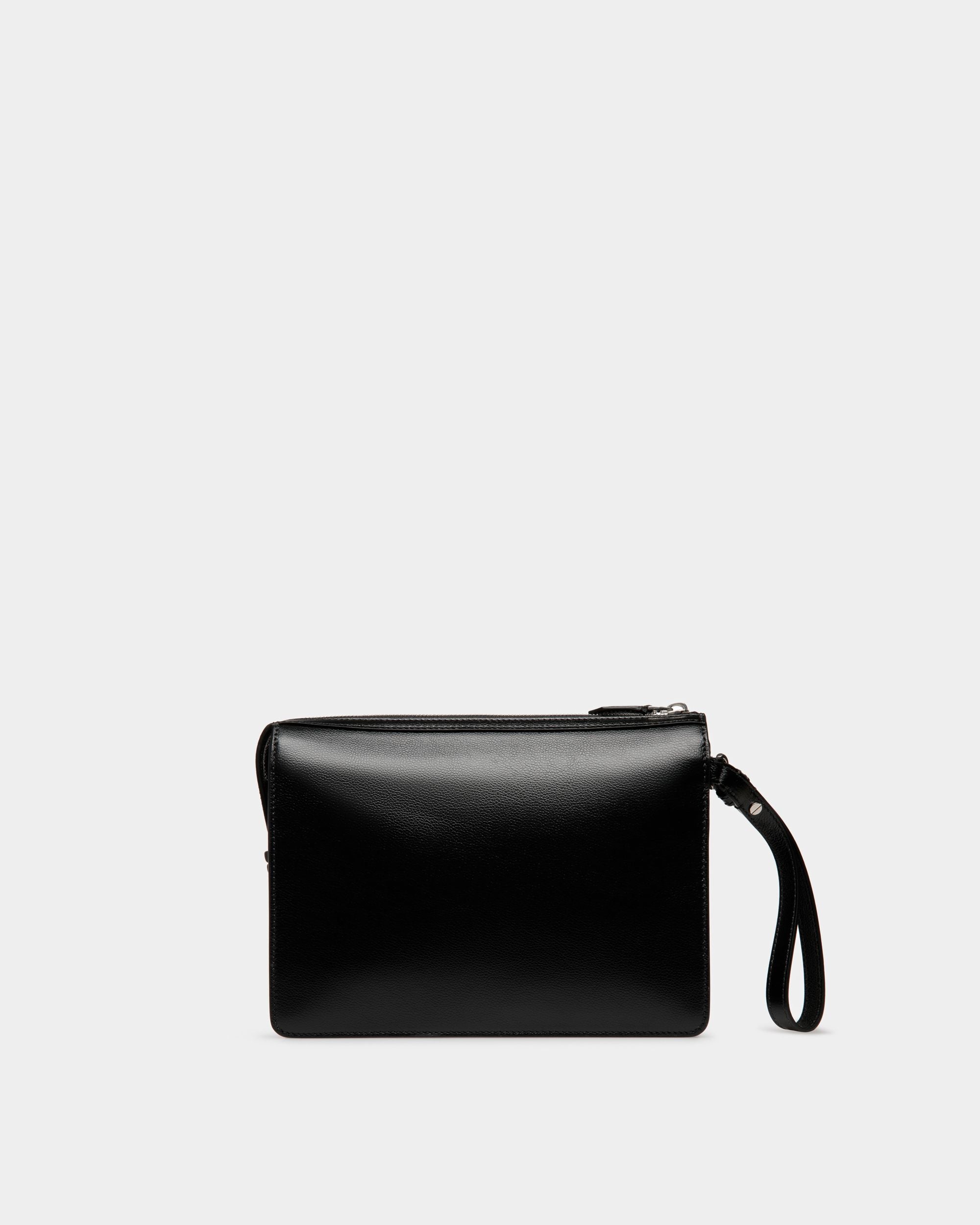 Banque Clutch Aus Leder in Schwarz - Herren - Bally - 02