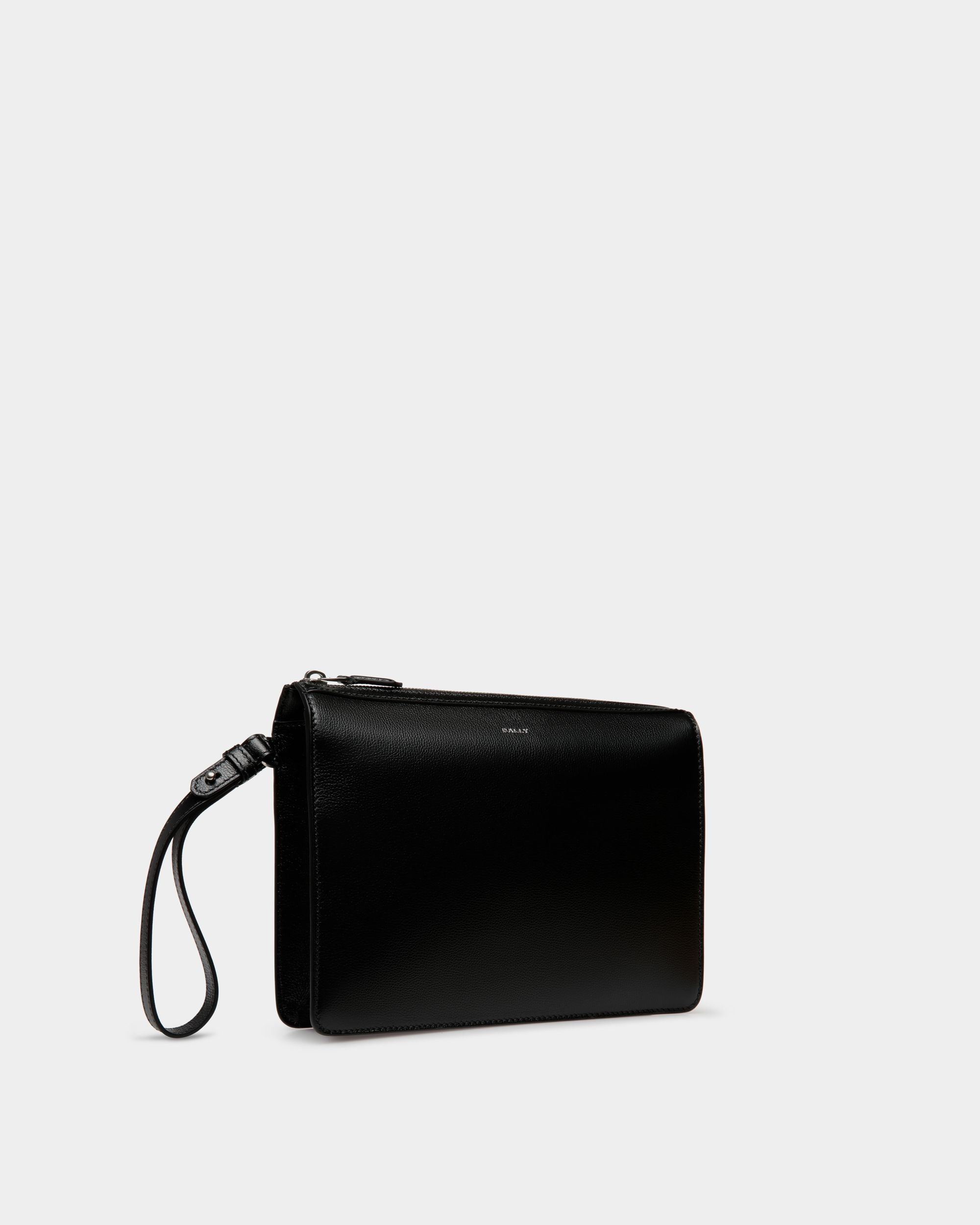 Banque Clutch Aus Leder in Schwarz - Herren - Bally - 03