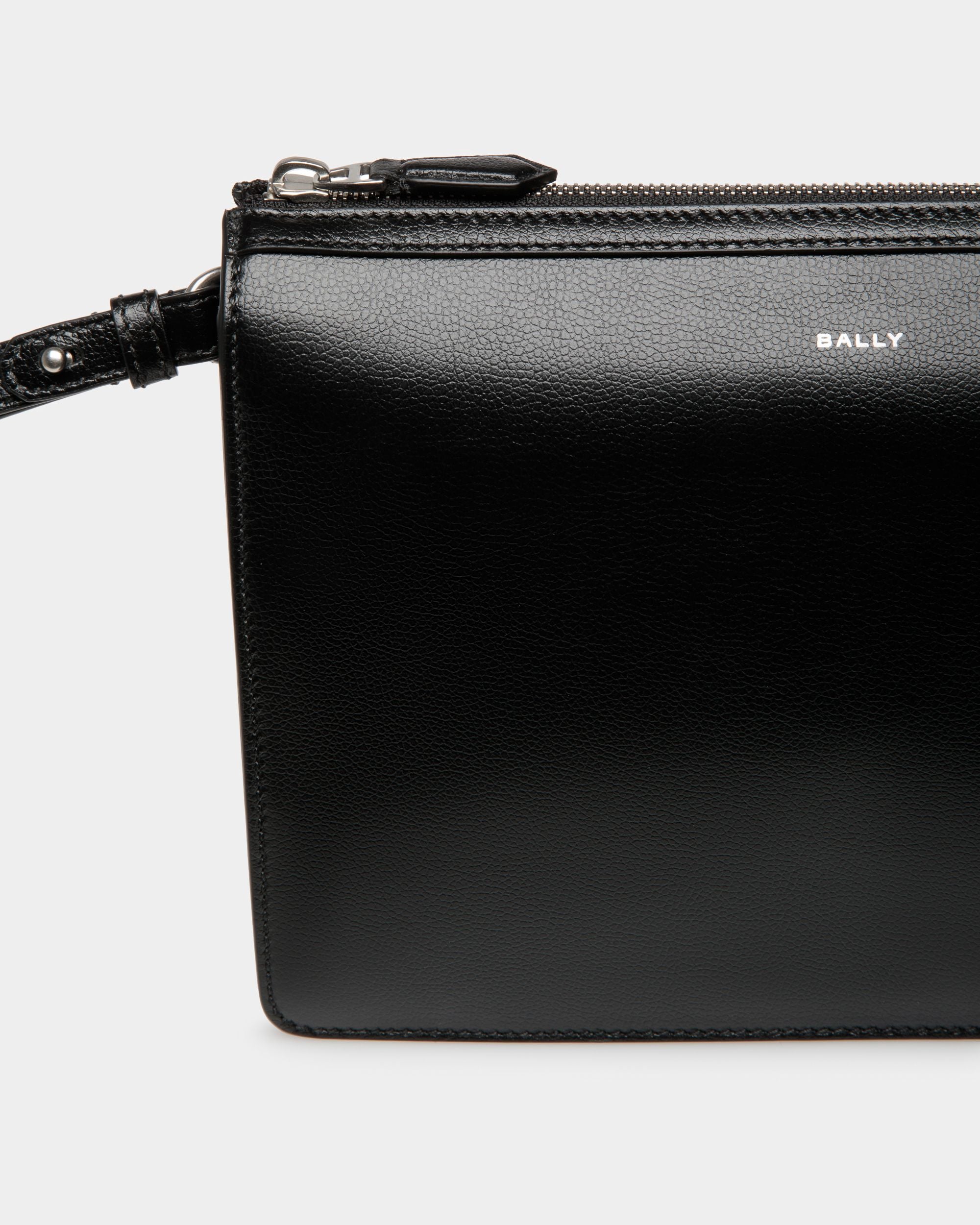 Banque Clutch Aus Leder in Schwarz - Herren - Bally - 05