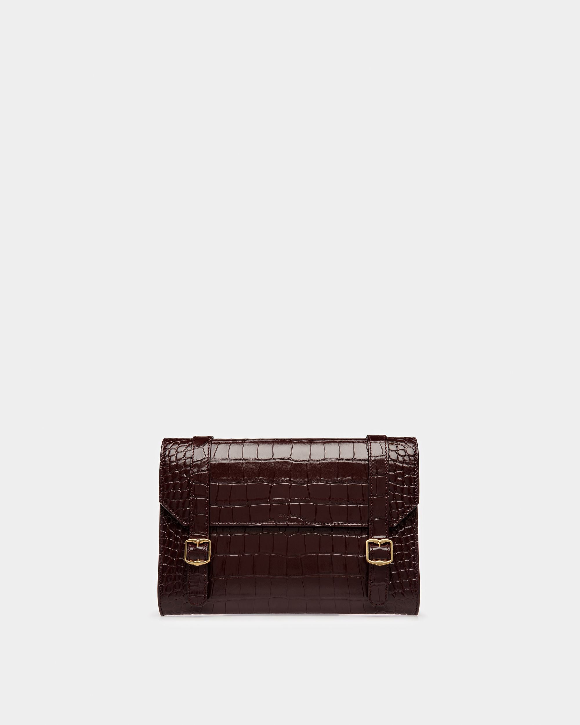 Oxford-Clutch Mit Krokoprägung - Herren - Bally - 01