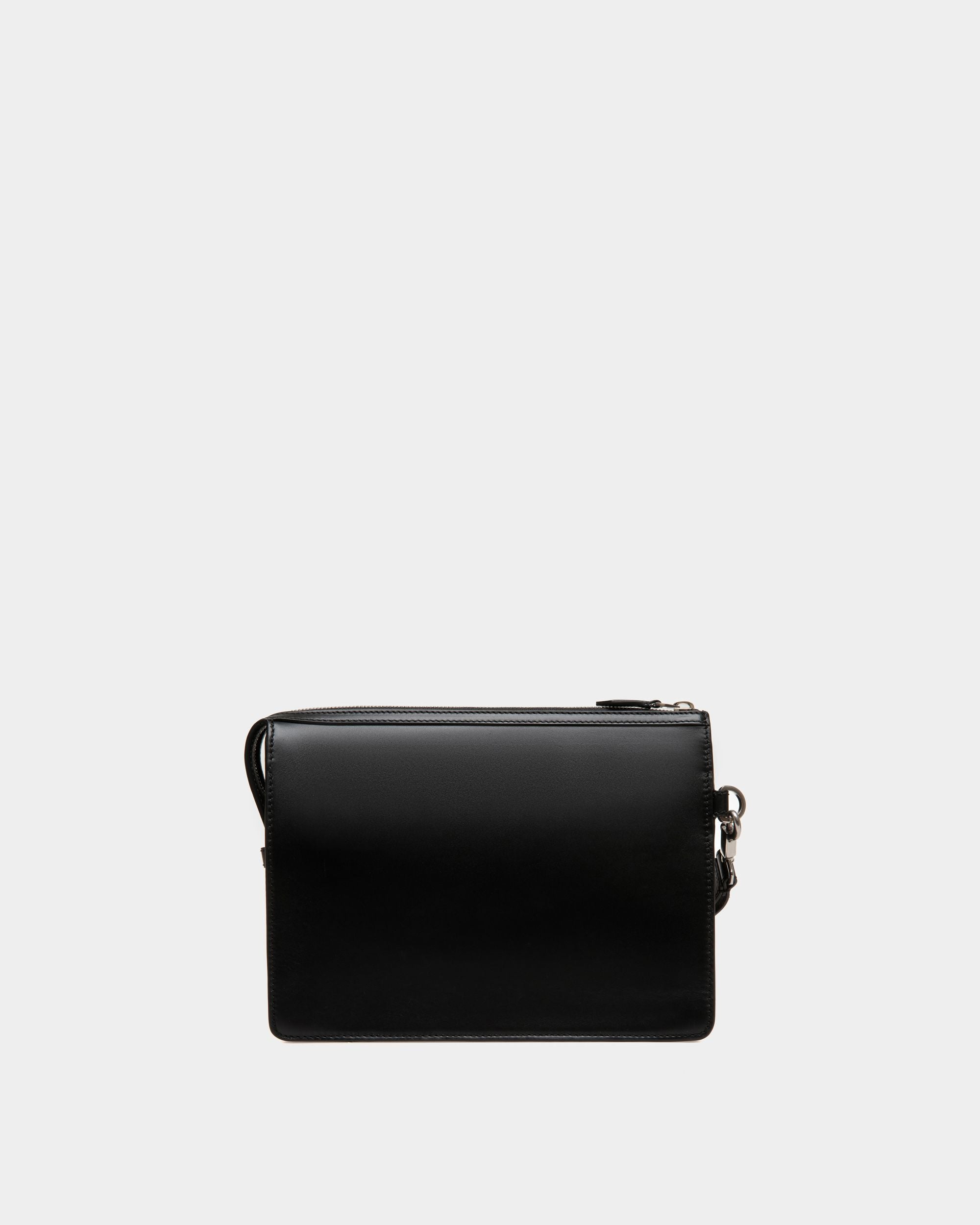 Pochette Busy Bally En Cuir Noir - Homme - Bally - 02
