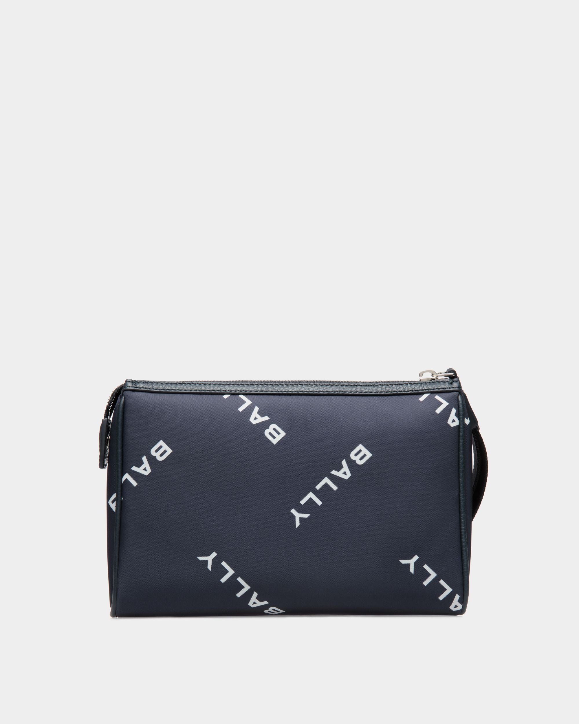 Pochette Code De Nailon Navy Blue - Hombre - Bally - 02