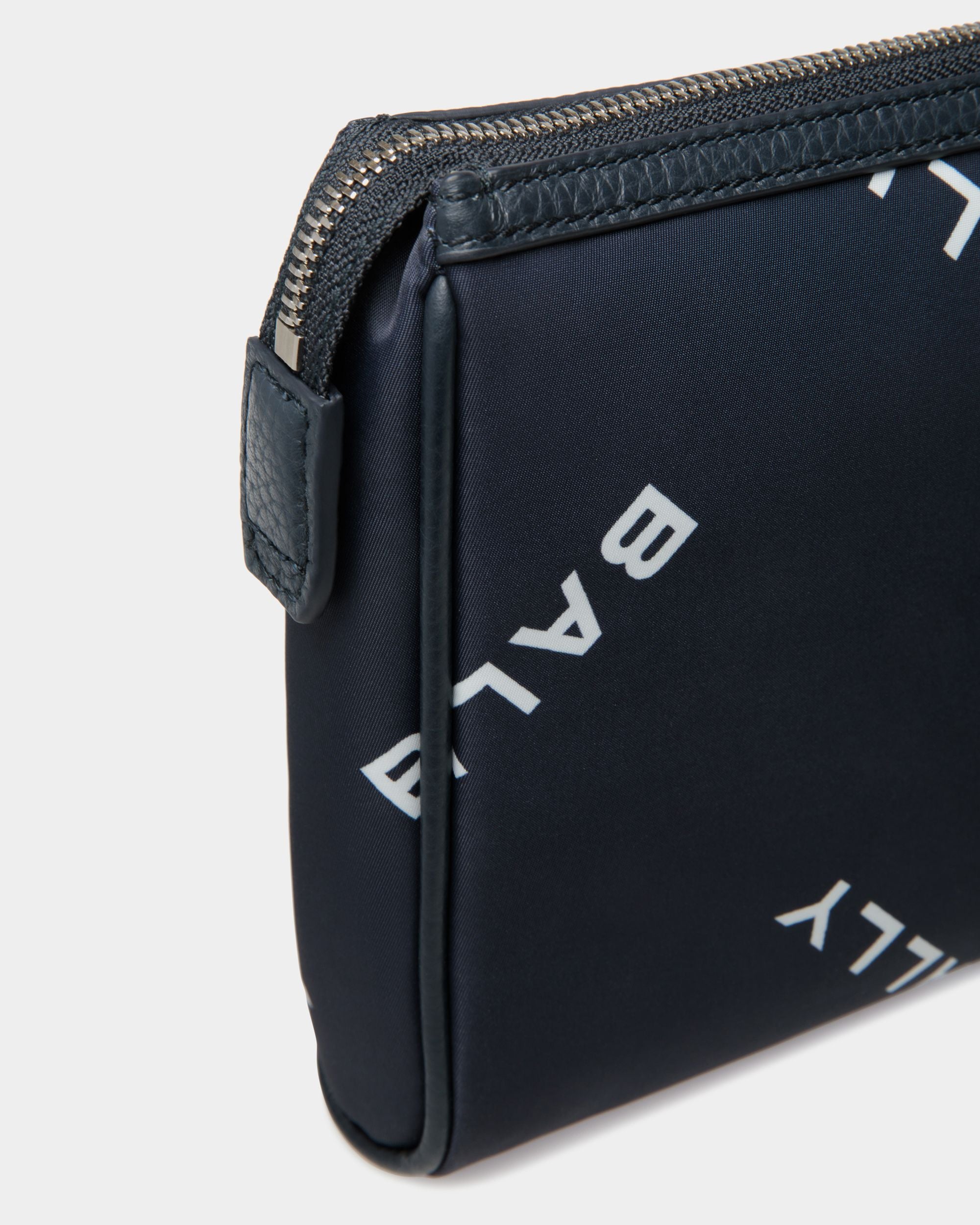 Pochette Code De Nailon Navy Blue - Hombre - Bally - 05
