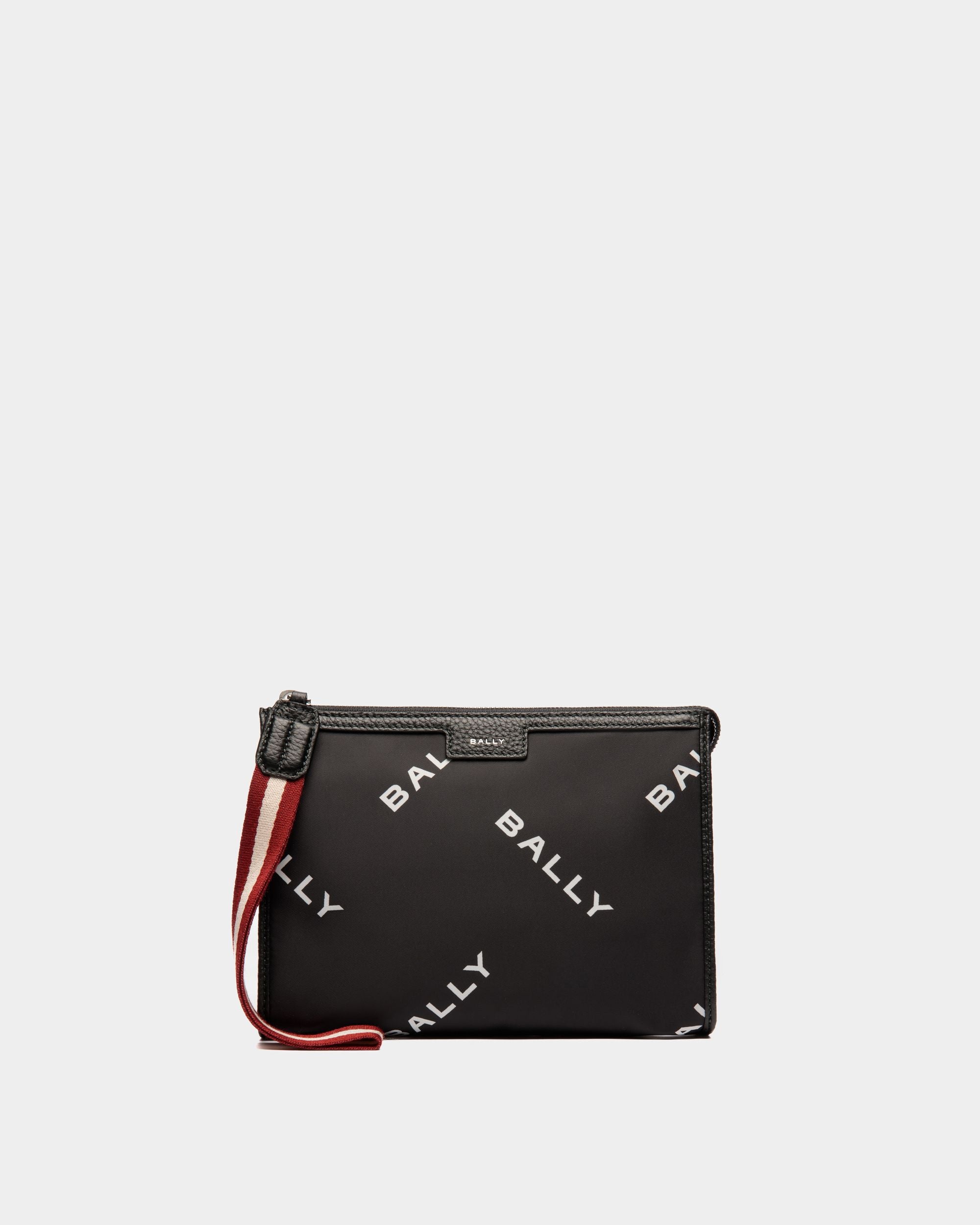 Pochette Code De Nailon Negro - Hombre - Bally - 01