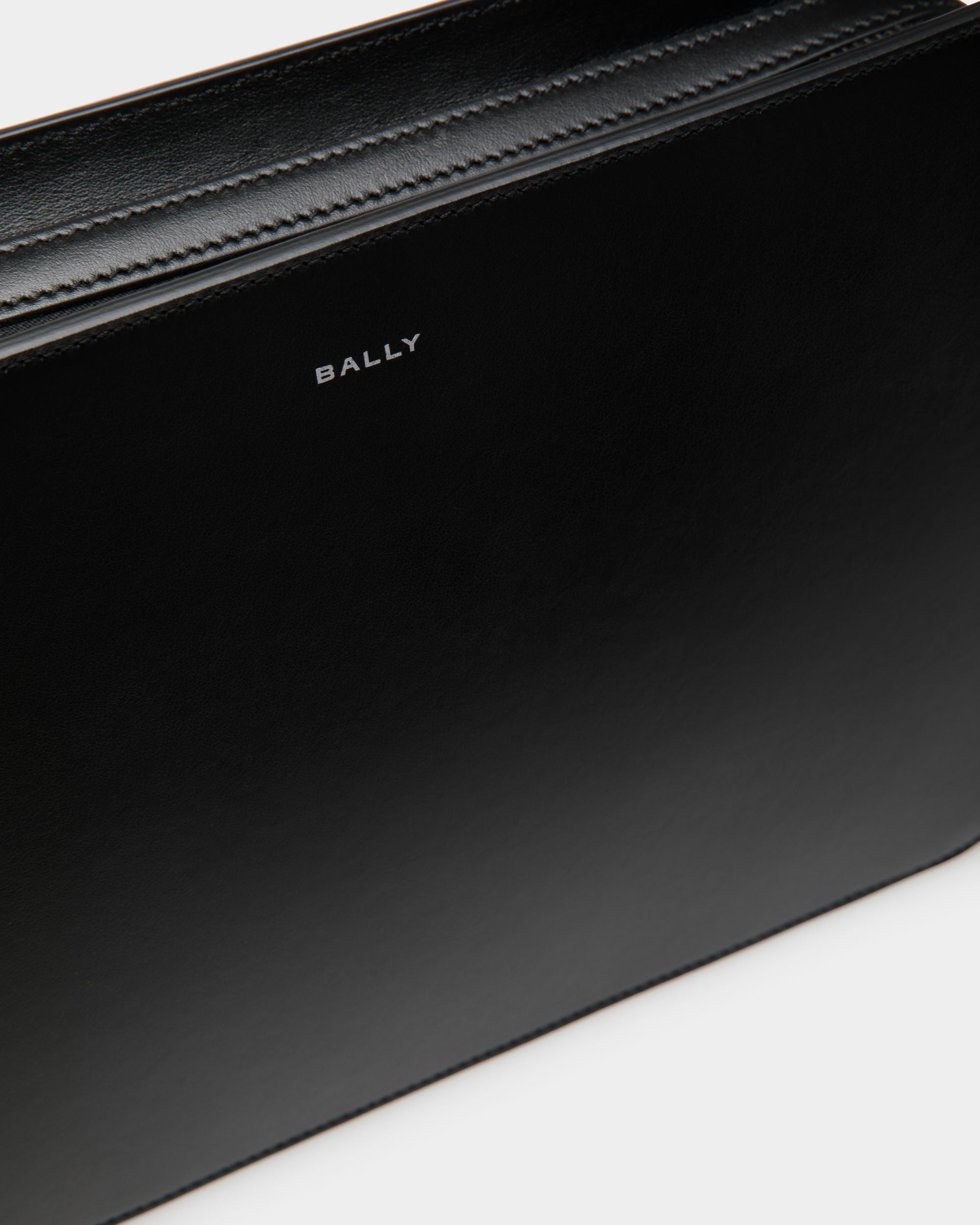 Pochette Deco En Cuir Noir - Homme - Bally - 05