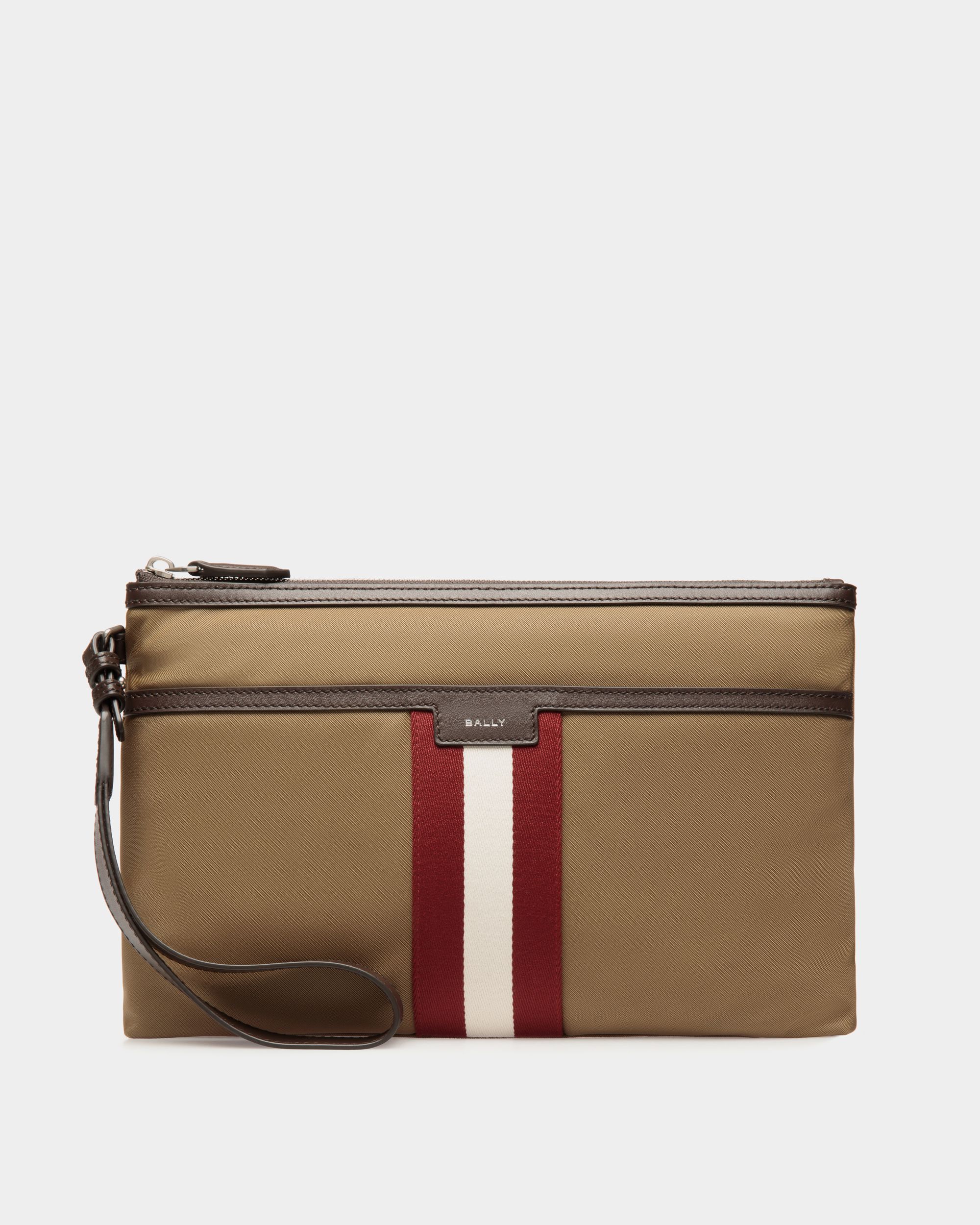 Code Pochette Aus Nylon In Camel - Herren - Bally - 01