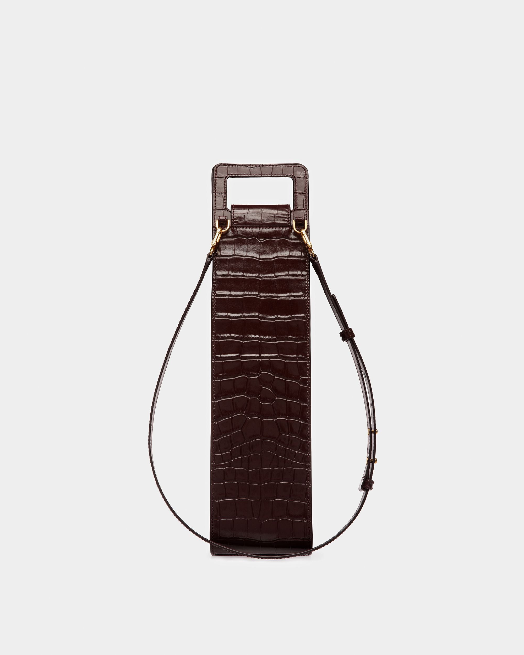 Barrel Flaschenhalter Mit Krokoprägung - Herren - Bally - 03