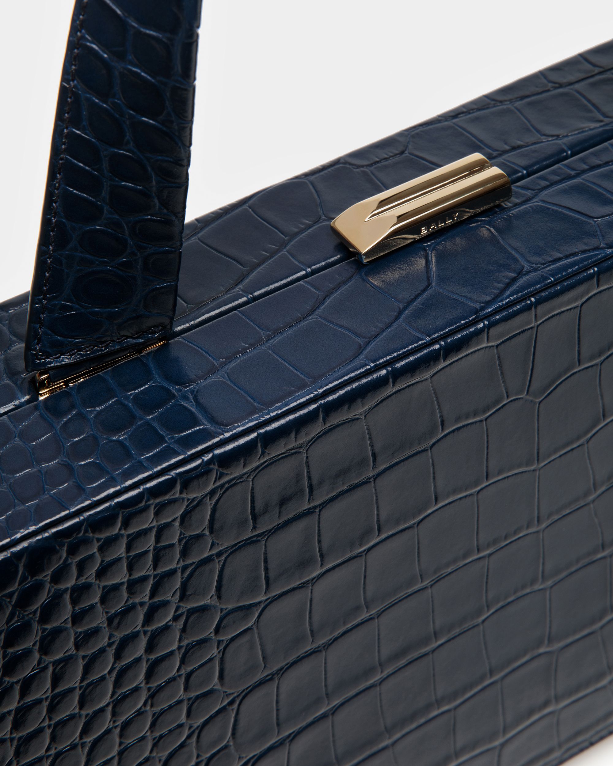 Bank-Clutch Mit Krokoprägung - Herren - Bally - 06