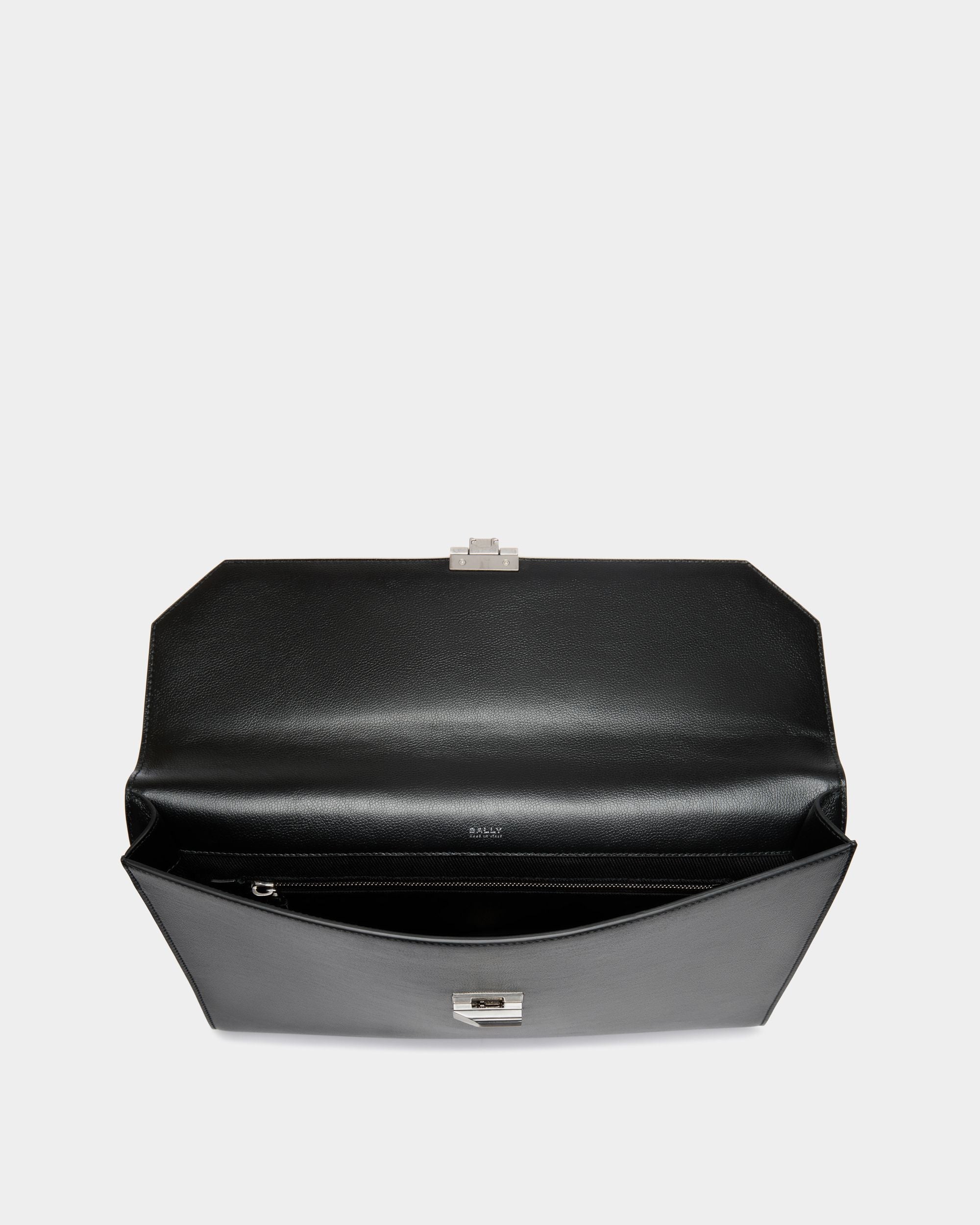 Cartera Banque De Piel Negra - Hombre - Bally - 03