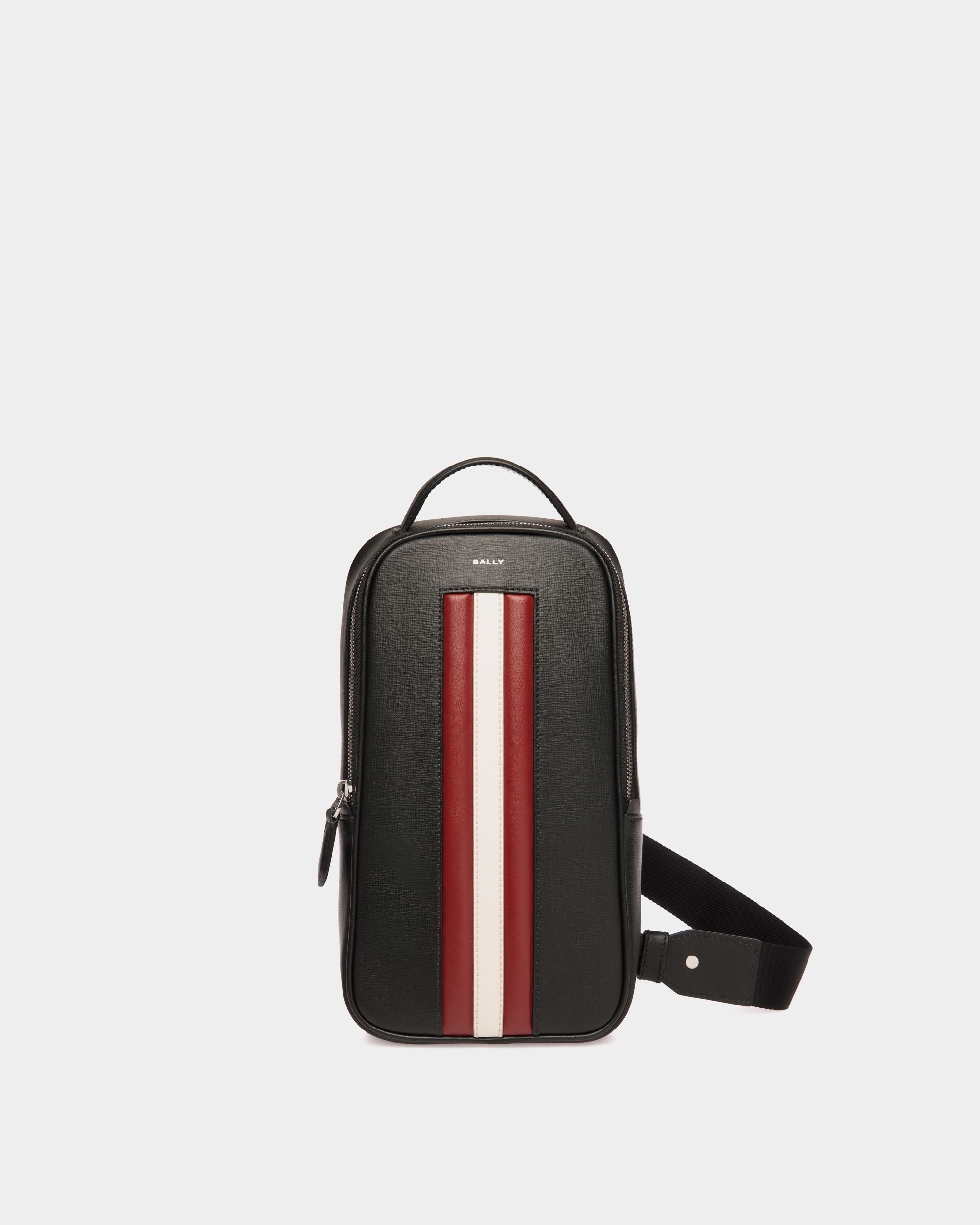 Mythos Sling Bag Aus Recyceltem Leder In Schwarz - Herren - Bally - 01