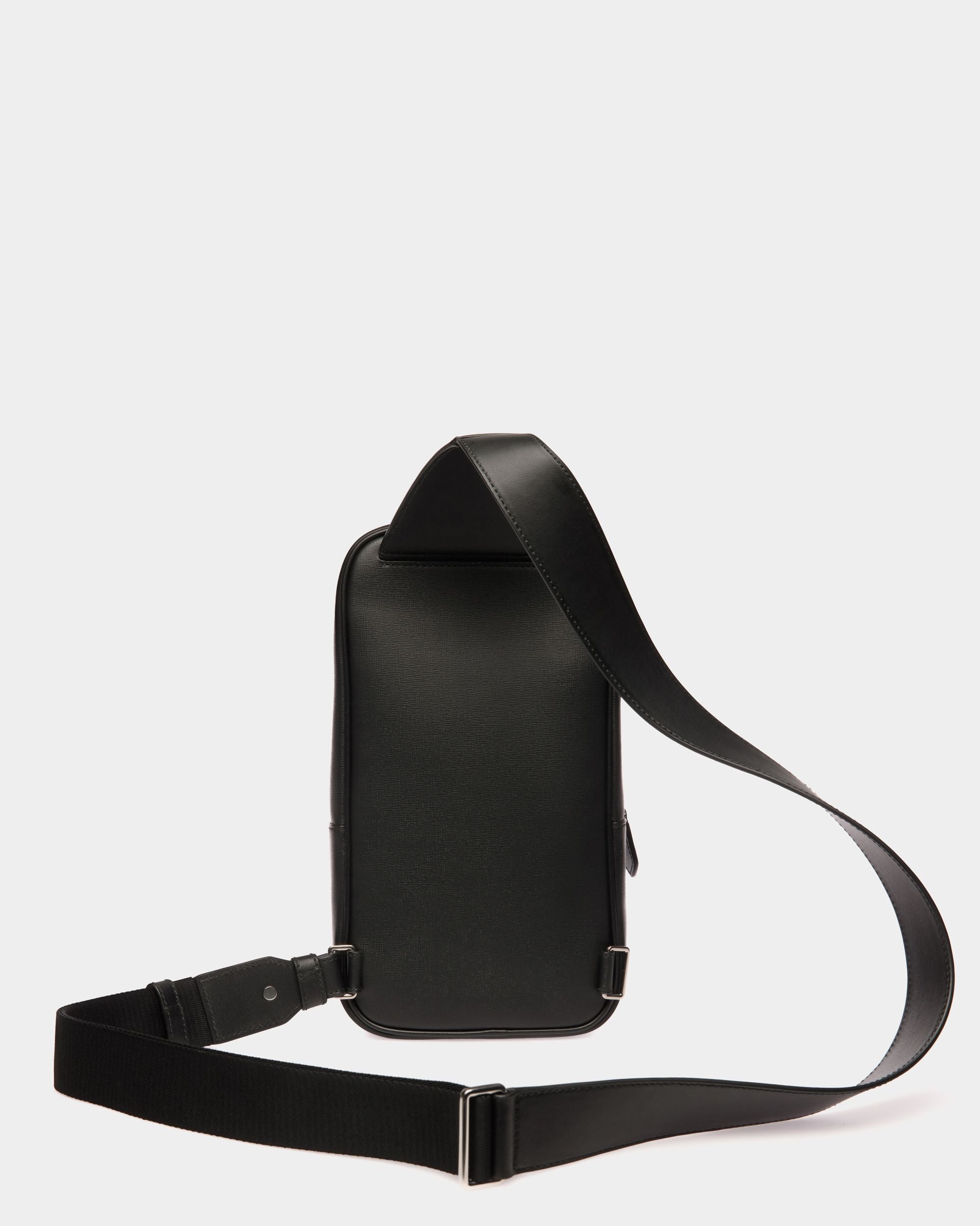 Mythos Sling Bag Aus Recyceltem Leder In Schwarz - Herren - Bally - 02