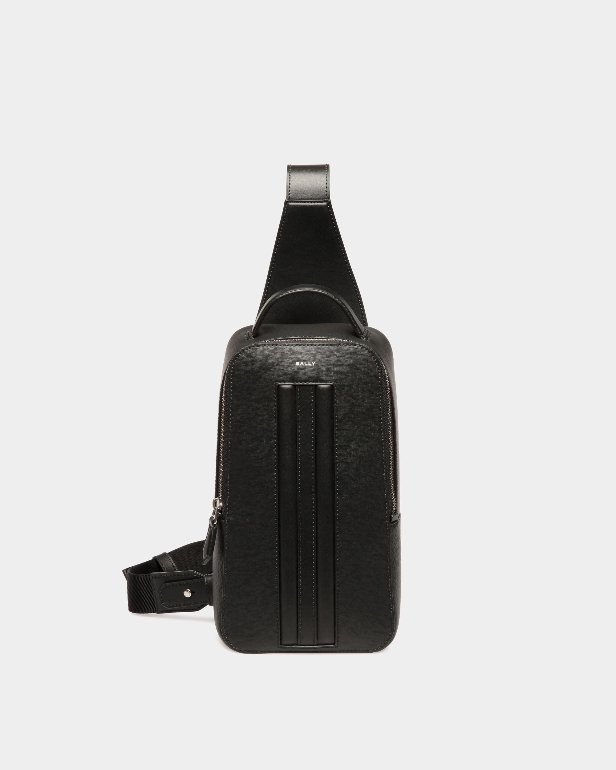 Mythos Sling Bag Aus Recyceltem Leder In Schwarz - Herren - Bally - 01