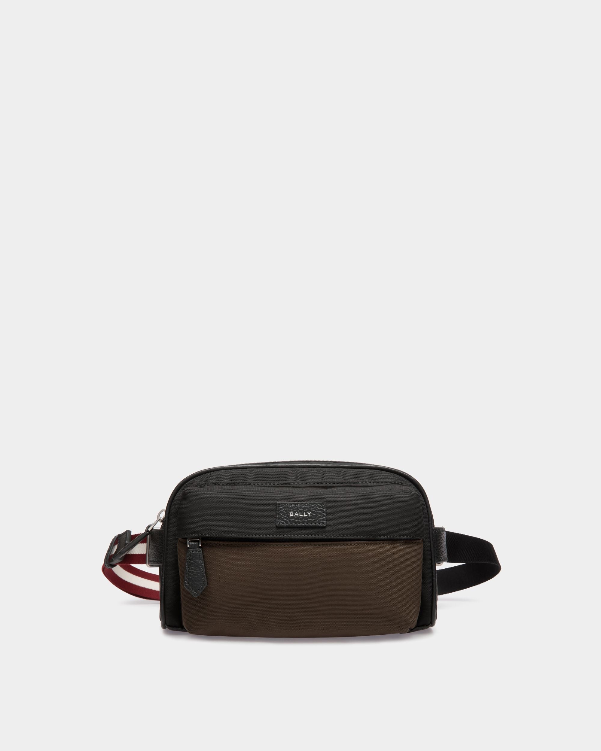 Code Bum Bag In Multicolor Nylon - Men's - Bally - 01
