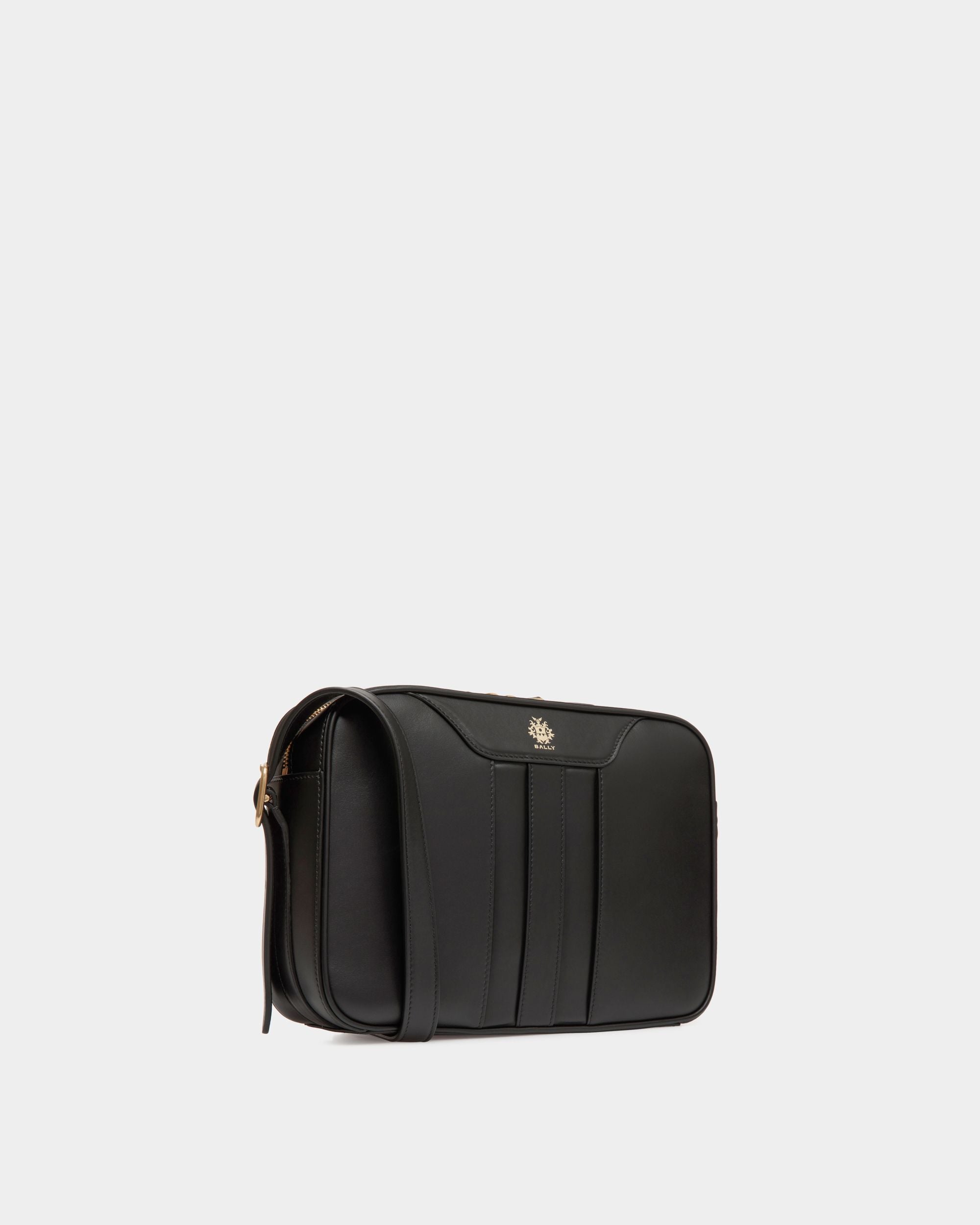 Beckett Crossbody Bag In Black Leather - Hombre - Bally - 04