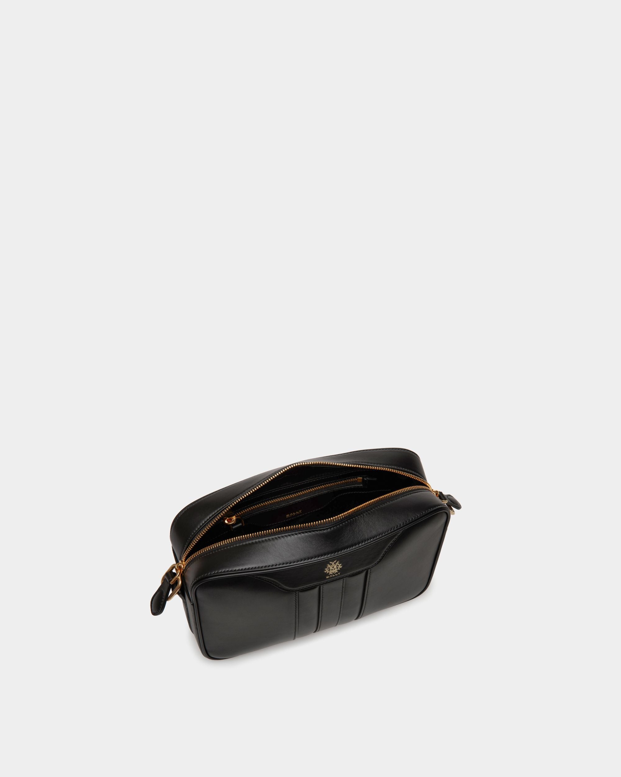 Beckett Crossbody Bag In Black Leather - Hombre - Bally - 05