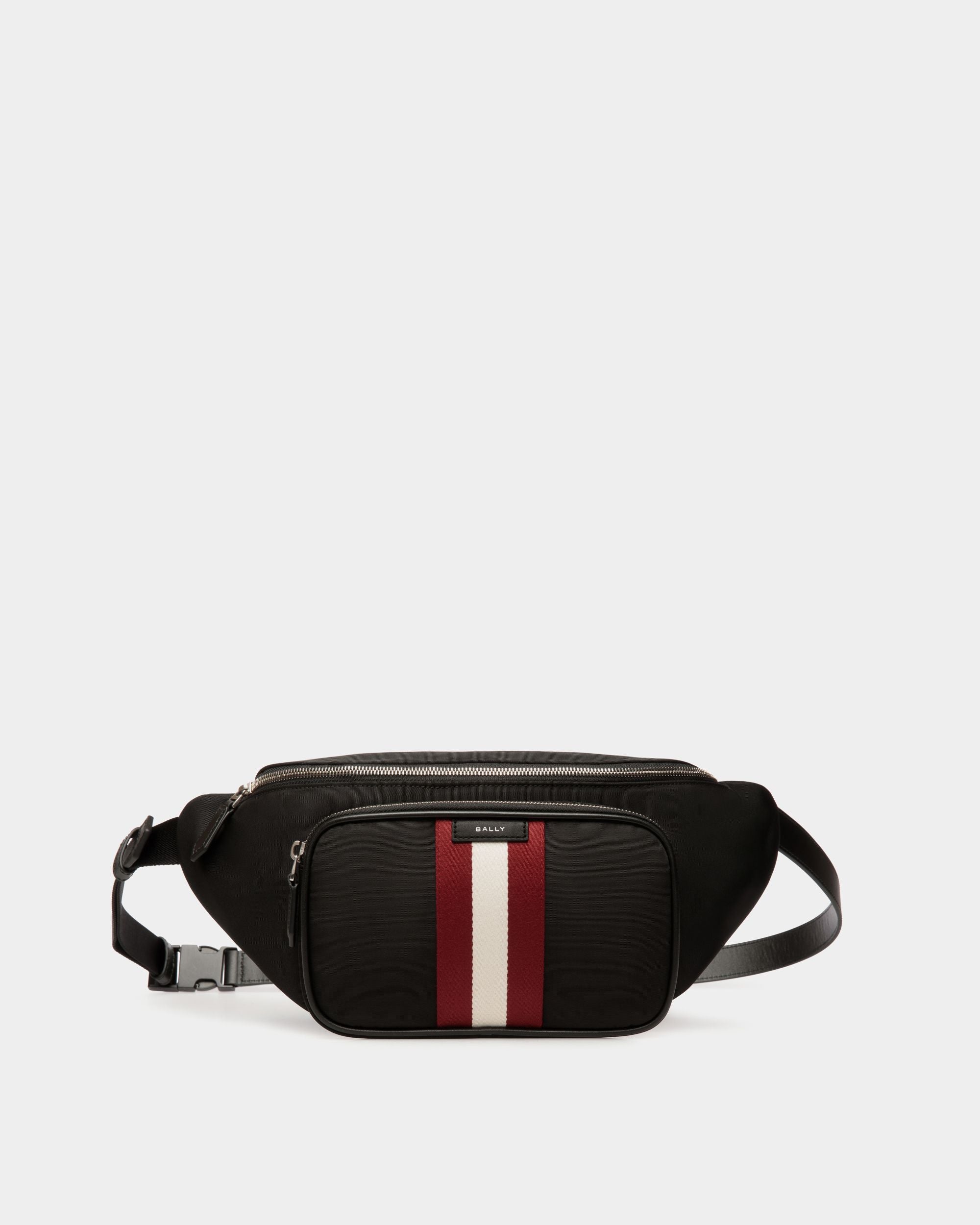 Code Gürteltasche Aus Schwarzem Nylon - Herren - Bally - 01
