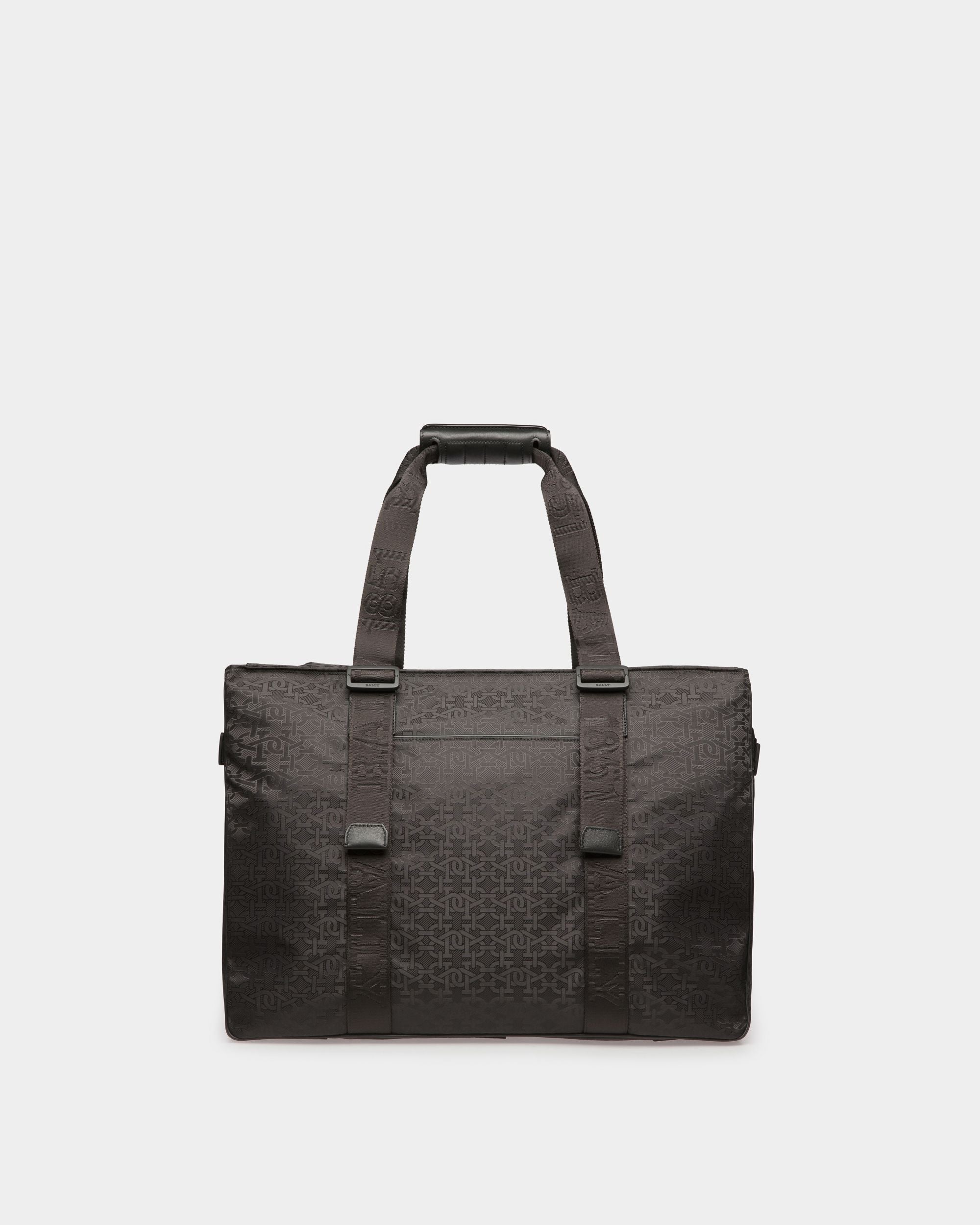 Colbeert Weekender-Tasche Aus Recyceltem Schwarzen Stoff - Herren - Bally - 04