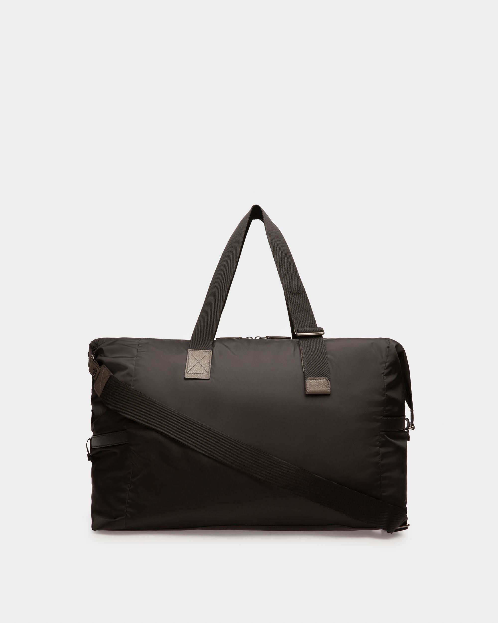 Balten Sac De Week-End En Nylon Recyclé Noir - Homme - Bally - 03