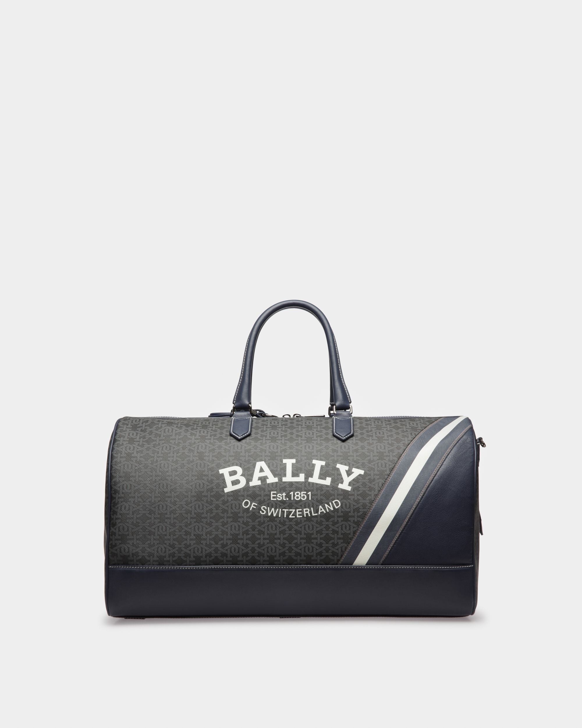 Caien Sac De Voyage En Tpu Gris - Homme - Bally - 01