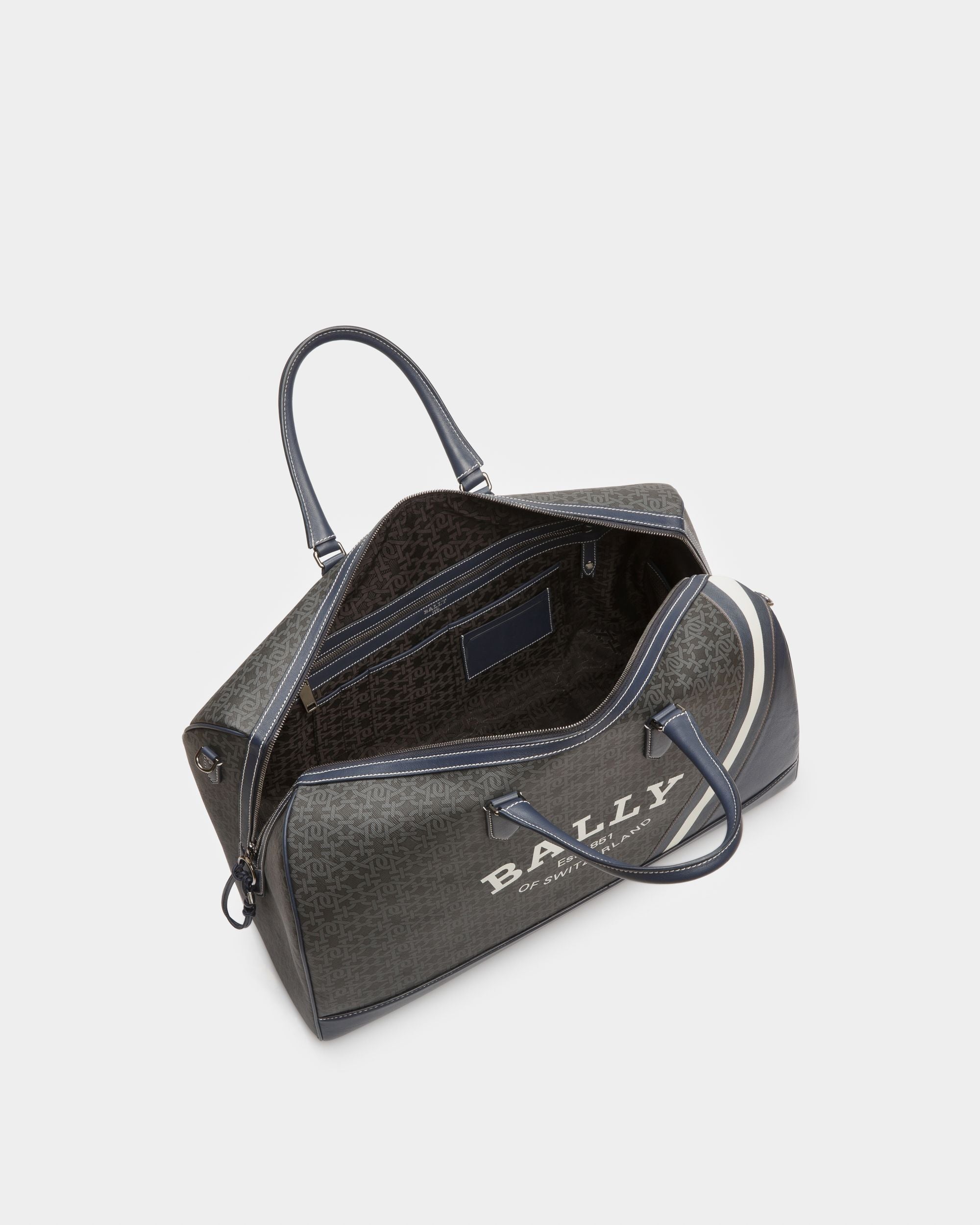 Caien Sac De Voyage En Tpu Gris - Homme - Bally - 04