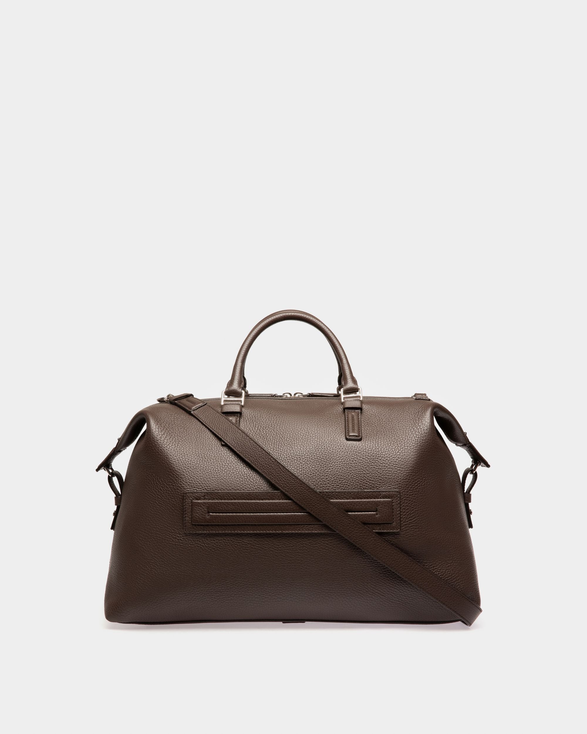 Sandri Weekender-Tasche Aus Ebenholzbraunem Leder - Herren - Bally - 03