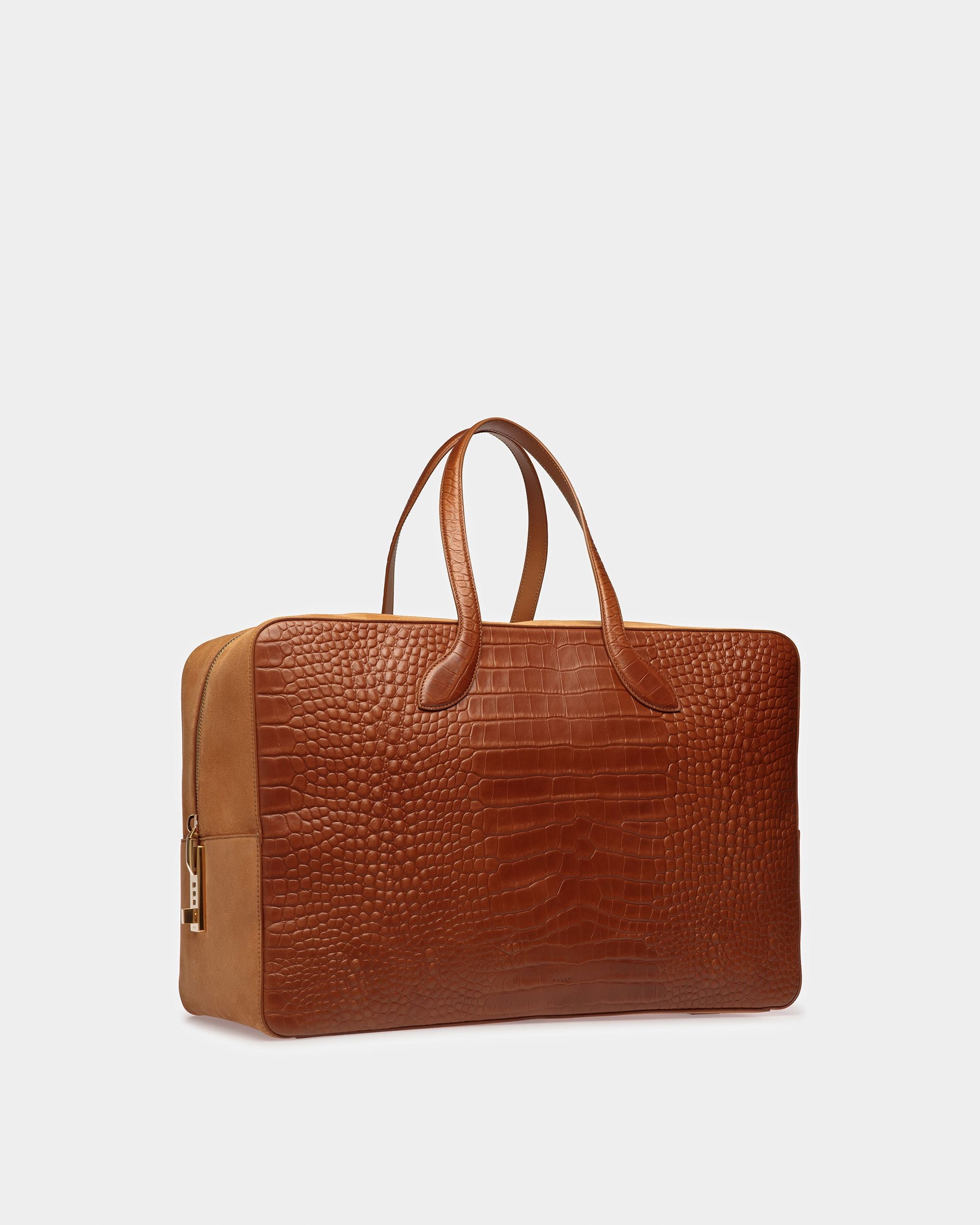 Lago Große Reisetasche Mit Krokoprägung - Herren - Bally - 04
