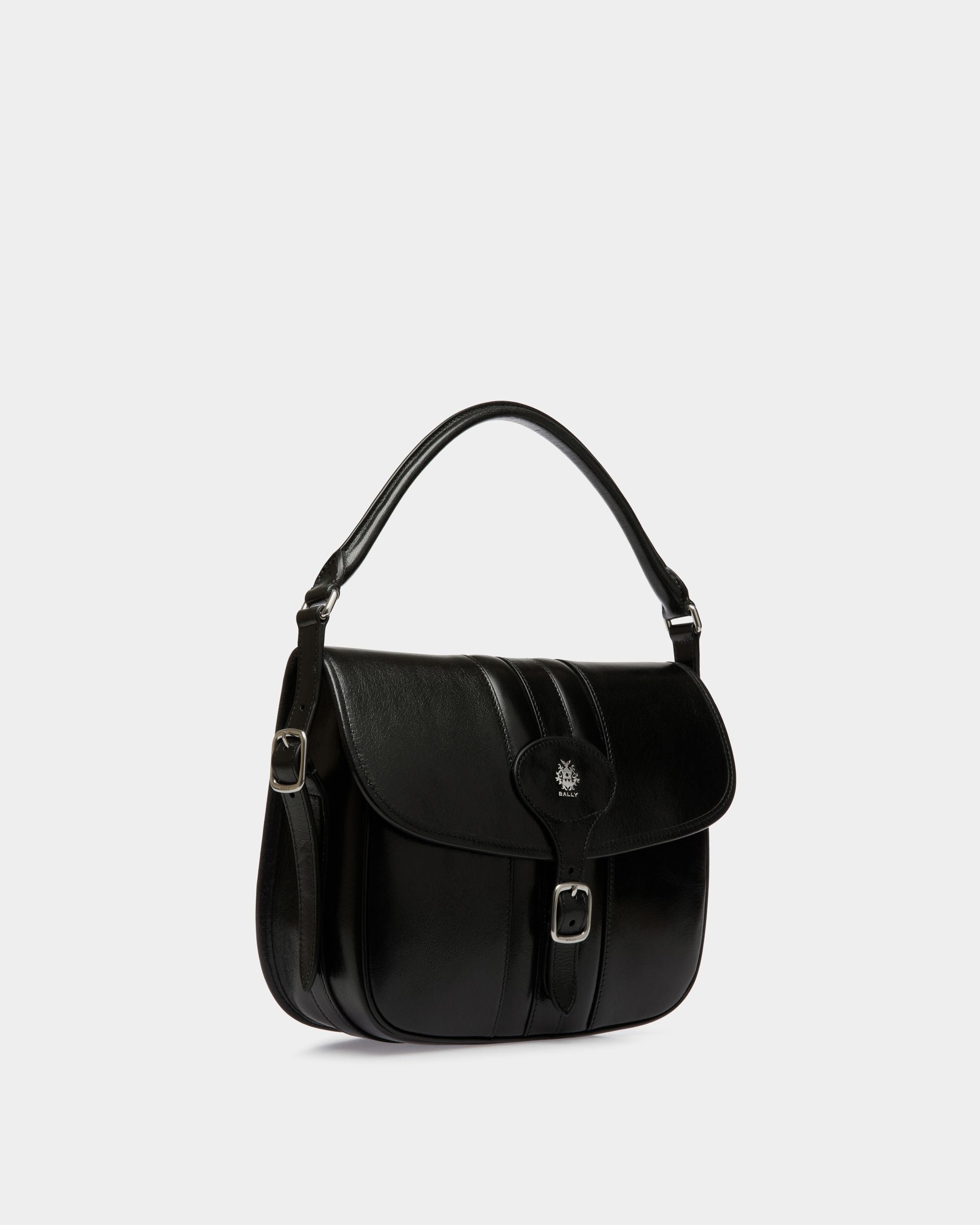 Bandolera Beckett De Piel Negra - Hombre - Bally - 04